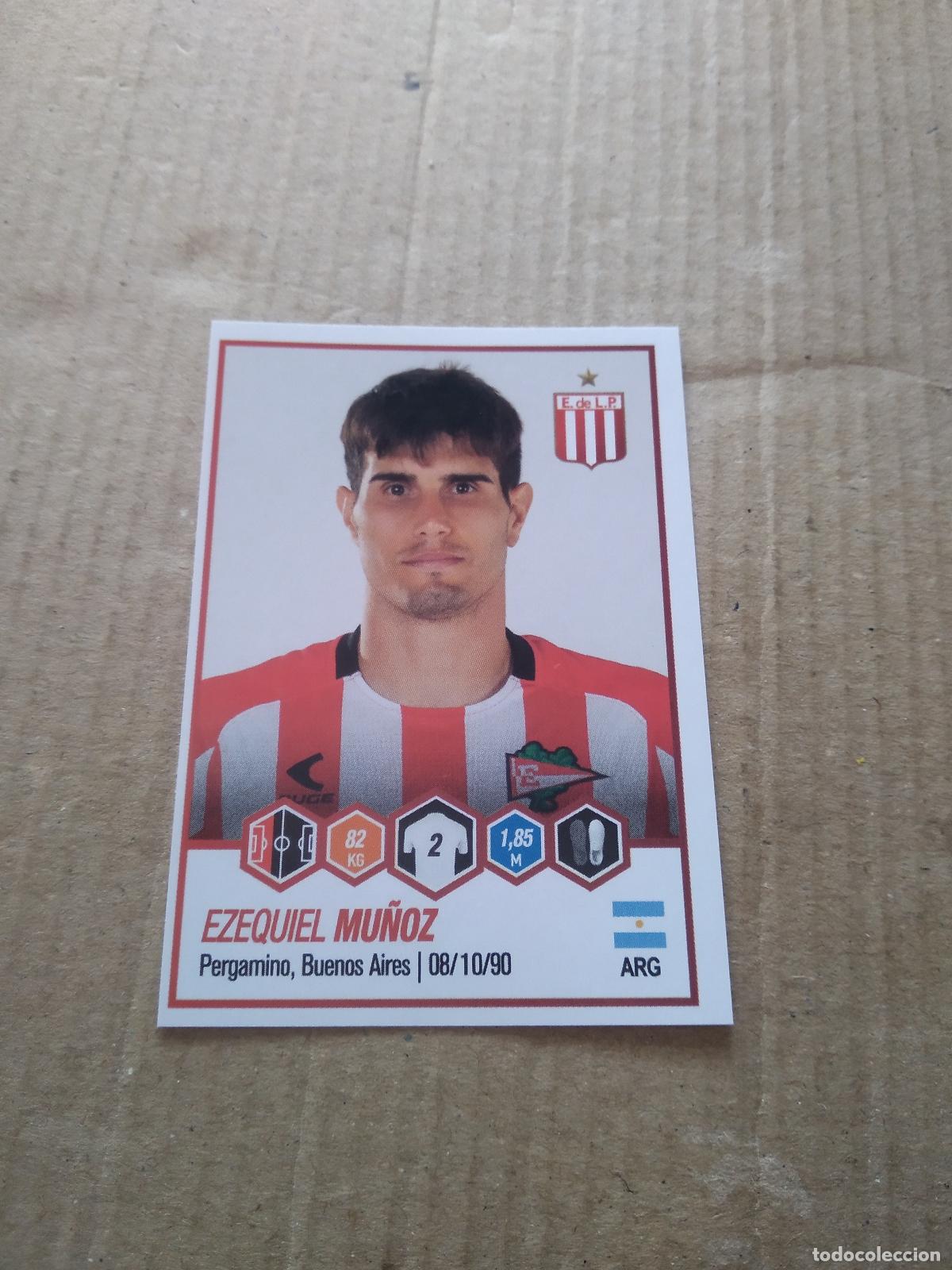 Cromos de F&uacute;tbol: 181 EZEQUIEL MU&Ntilde;OZ ESTUDIANTES DE LA PLATA CROMO FUTBOL ARGENTINO PANINI LIGA ARGENTINA 2022