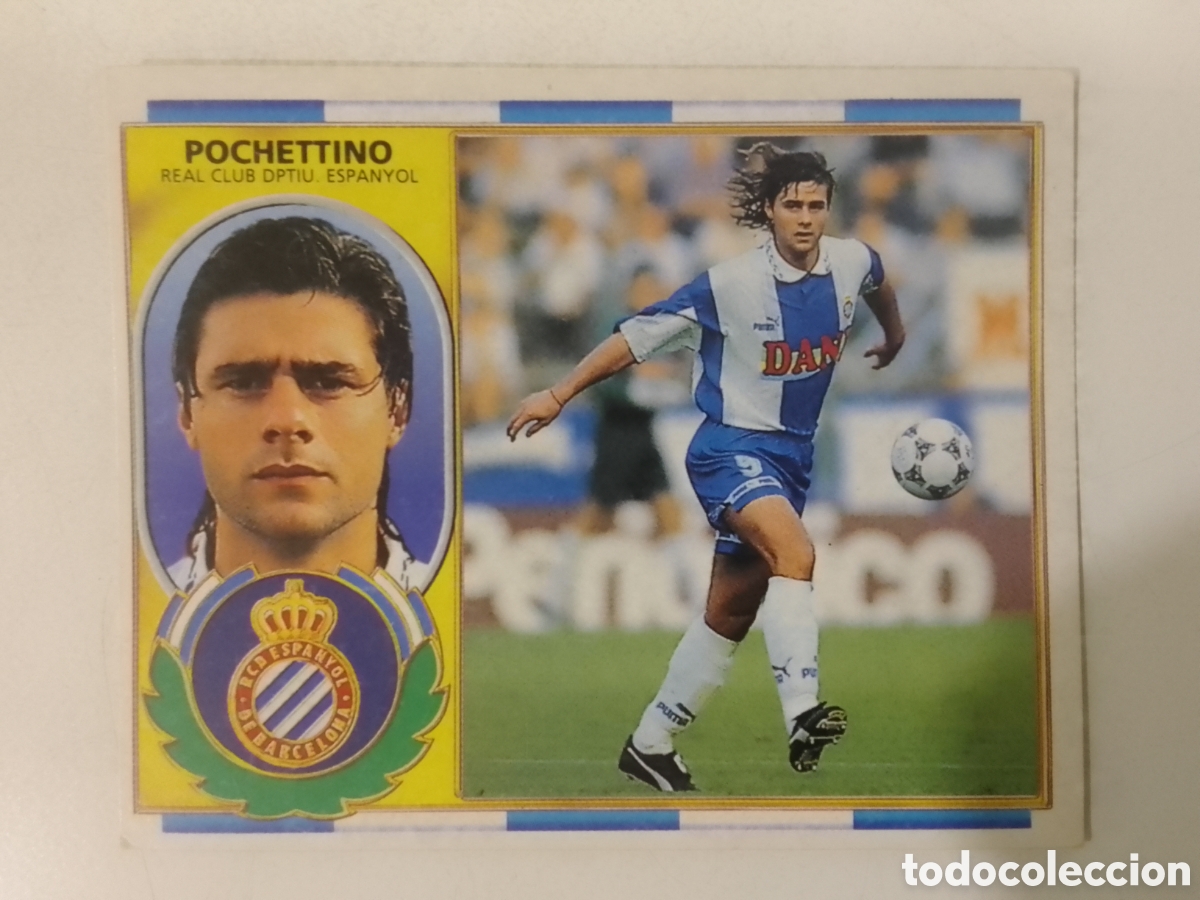 Cromos de F&uacute;tbol: Colecciones Este 96-97 Pochettino &bull; Espanyol.