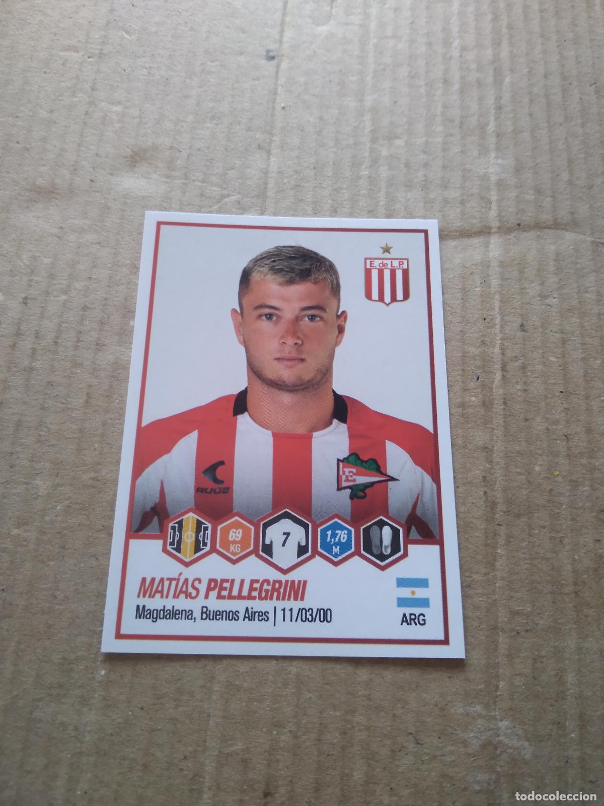 Cromos de F&uacute;tbol: 184 MATIAS PELLEGRINI ESTUDIANTES DE LA PLATA CROMO FUTBOL ARGENTINO PANINI LIGA ARGENTINA 2022