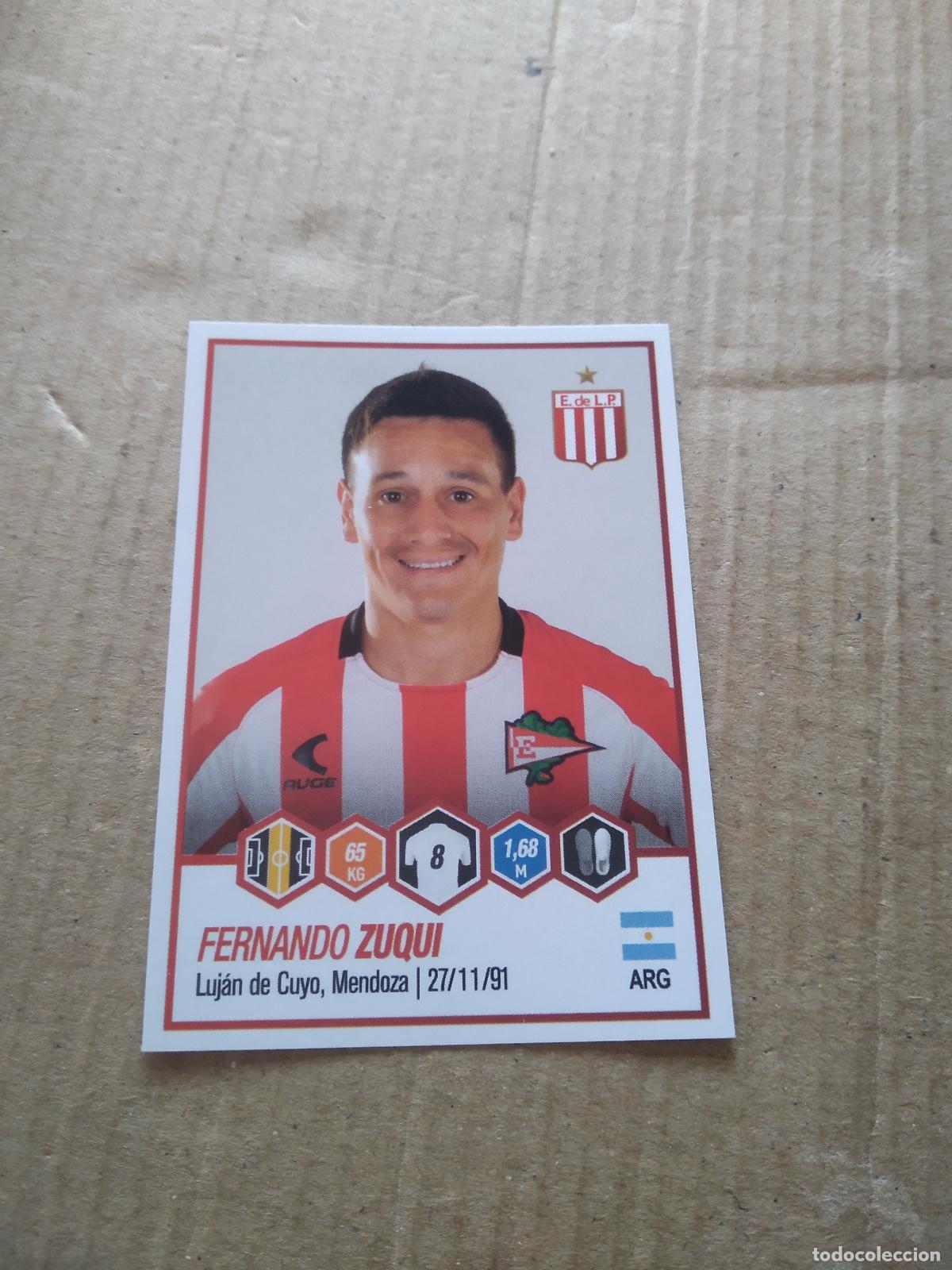 Cromos de F&uacute;tbol: 185 FERNANDO ZUQUI ESTUDIANTES DE LA PLATA CROMO FUTBOL ARGENTINO PANINI LIGA ARGENTINA 2022