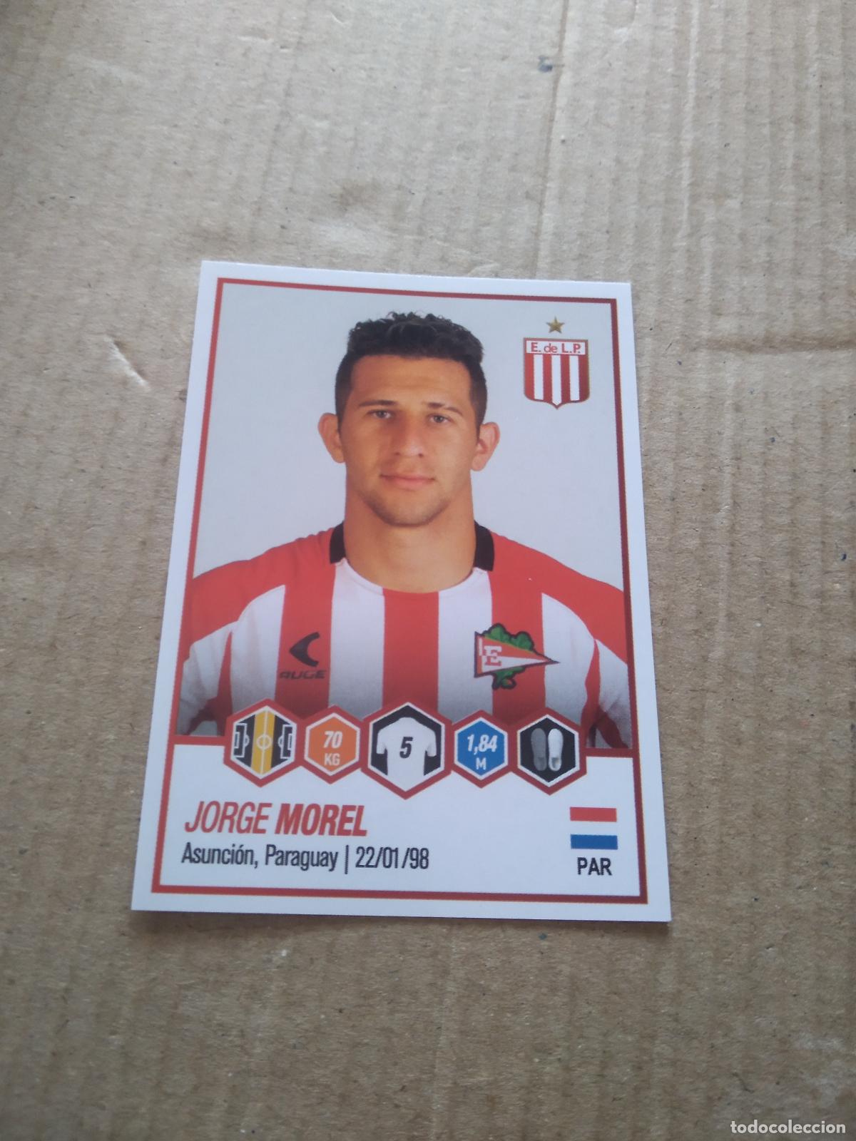 Cromos de F&uacute;tbol: 186 JORGE MOREL ESTUDIANTES DE LA PLATA CROMO FUTBOL ARGENTINO PANINI LIGA ARGENTINA 2022