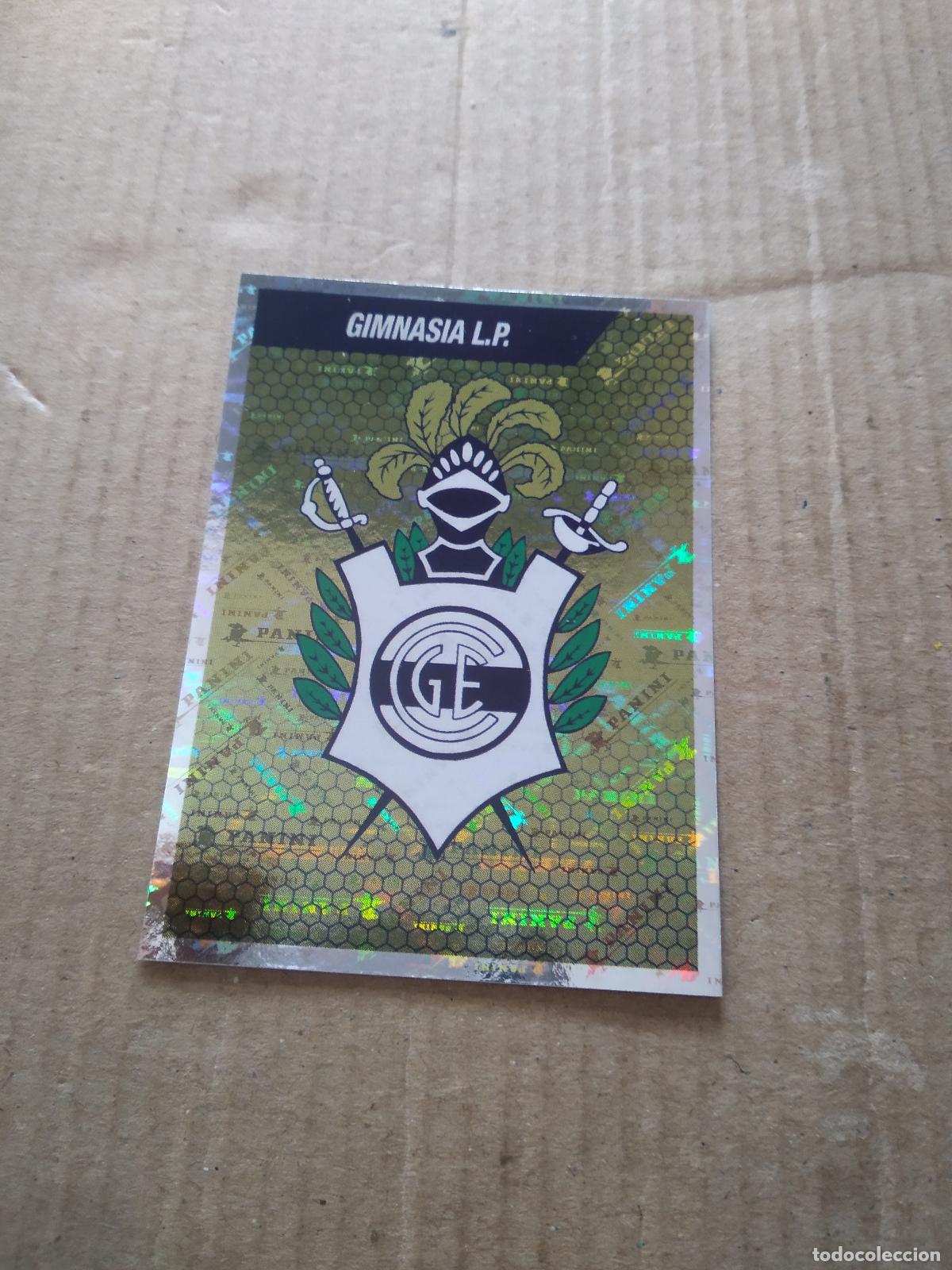 Cromos de F&uacute;tbol: 191 ESCUDO GIMNASIA CROMO FUTBOL ARGENTINO PANINI LIGA ARGENTINA 2022