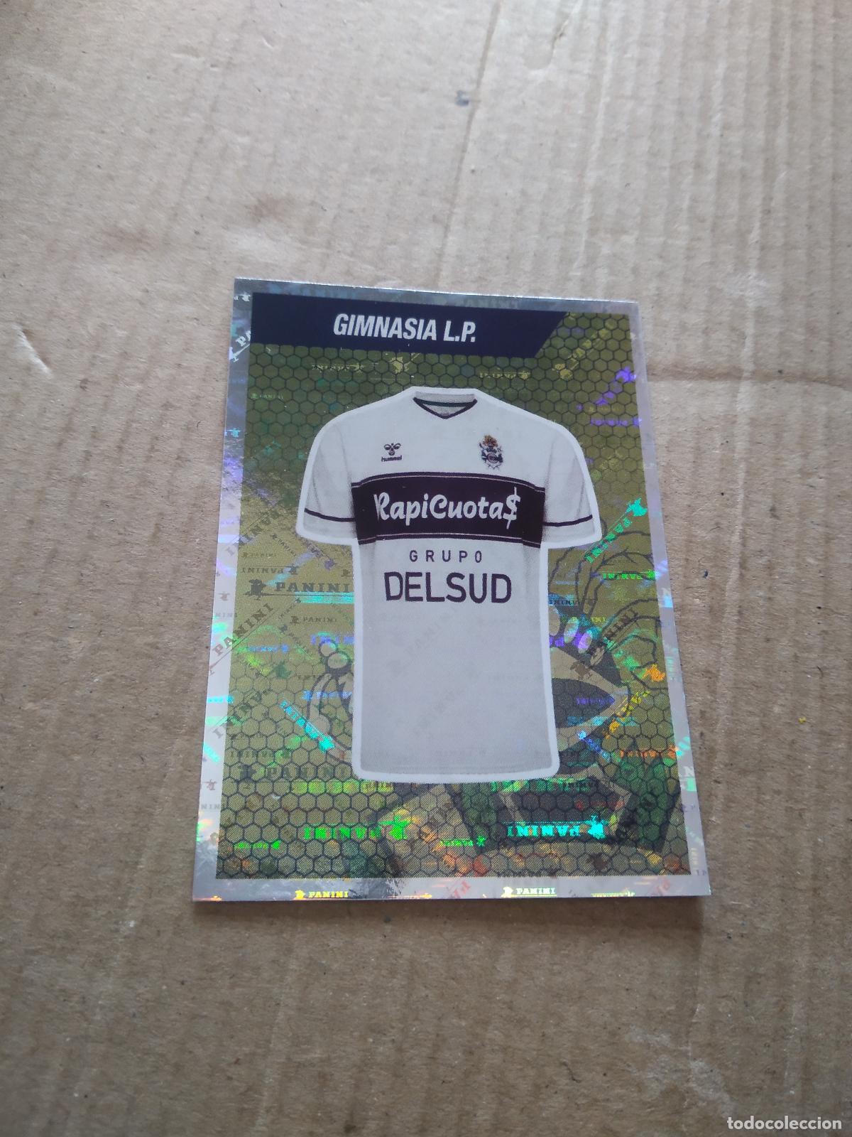 Cromos de F&uacute;tbol: 192 CAMISETA GIMNASIA CROMO FUTBOL ARGENTINO PANINI LIGA ARGENTINA 2022