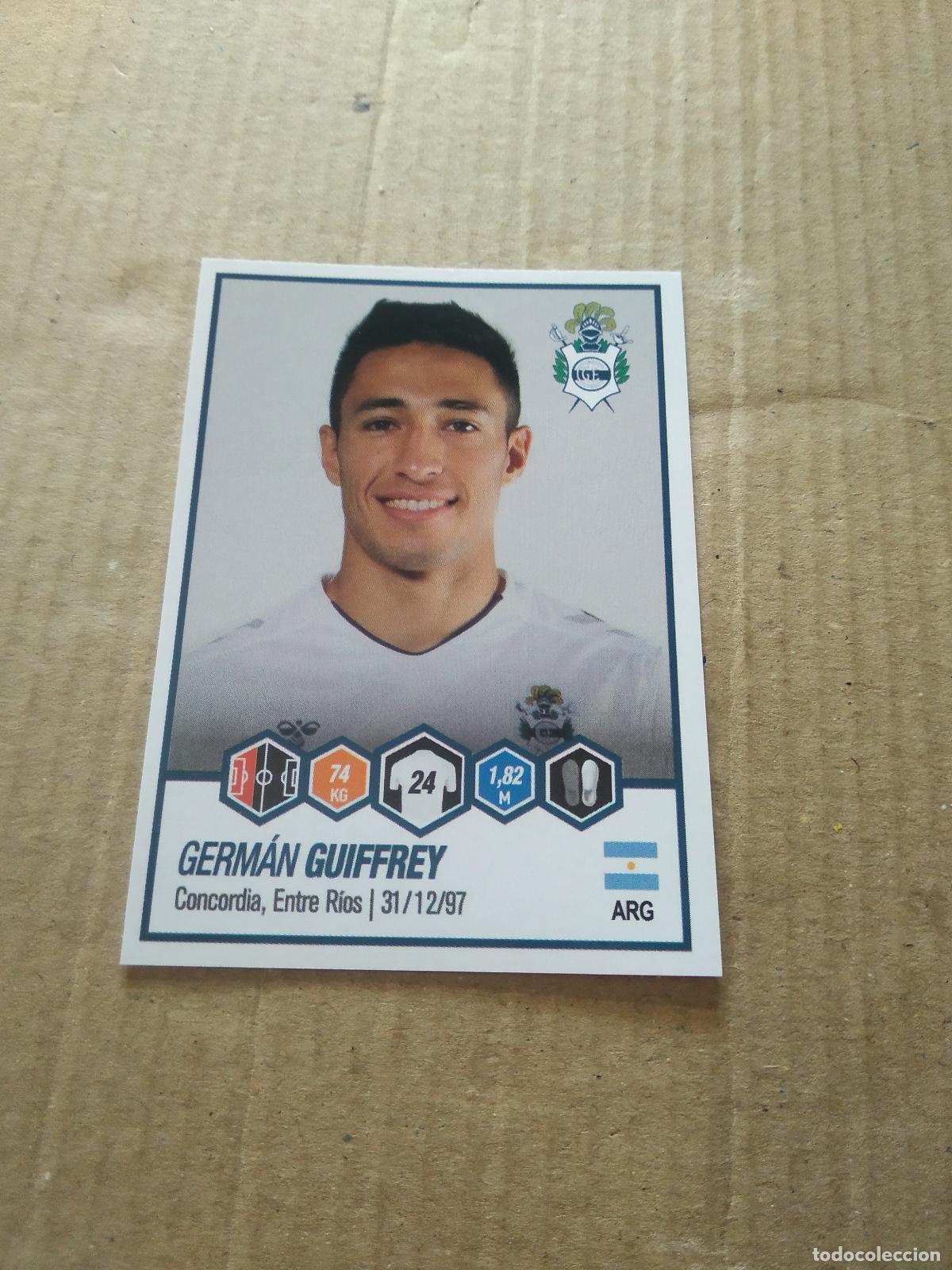 Fu&szlig;ball-Sticker: 194 GERMAN GUIFFREY GIMNASIA CROMO FUTBOL ARGENTINO PANINI LIGA ARGENTINA 2022
