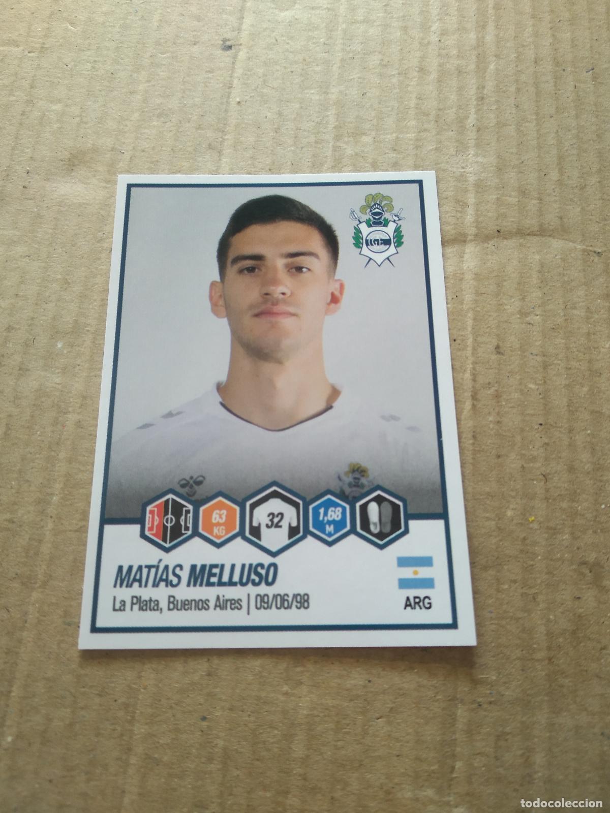 Fu&szlig;ball-Sticker: 195 MATIAS MELLUSO GIMNASIA CROMO FUTBOL ARGENTINO PANINI LIGA ARGENTINA 2022