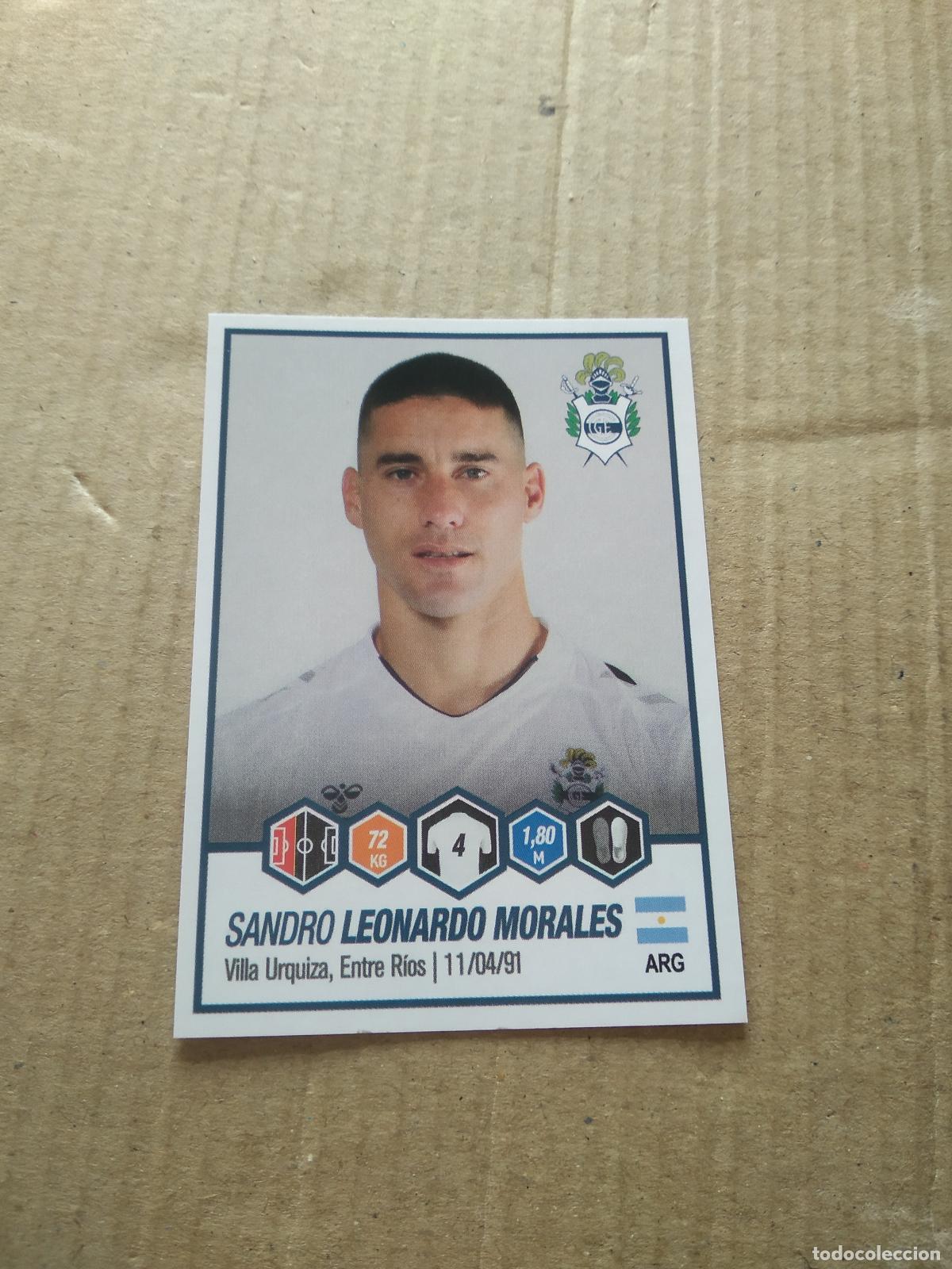 Fu&szlig;ball-Sticker: 197 SANDRO LEONARDO MORALES GIMNASIA CROMO FUTBOL ARGENTINO PANINI LIGA ARGENTINA 2022