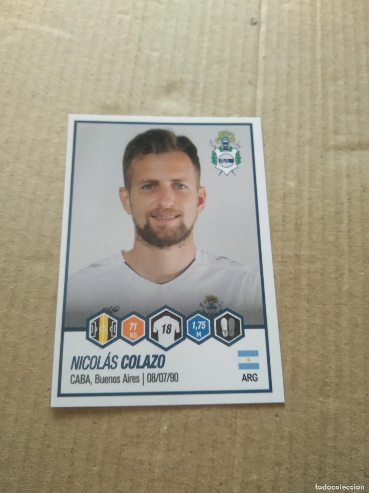 Fu&szlig;ball-Sticker: 199 NICOLAS COLAZO GIMNASIA CROMO FUTBOL ARGENTINO PANINI LIGA ARGENTINA 2022