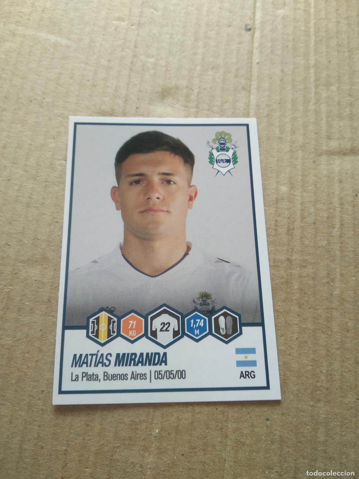 Cromos de F&uacute;tbol: 201 MATIAS MIRANDA GIMNASIA CROMO FUTBOL ARGENTINO PANINI LIGA ARGENTINA 2022