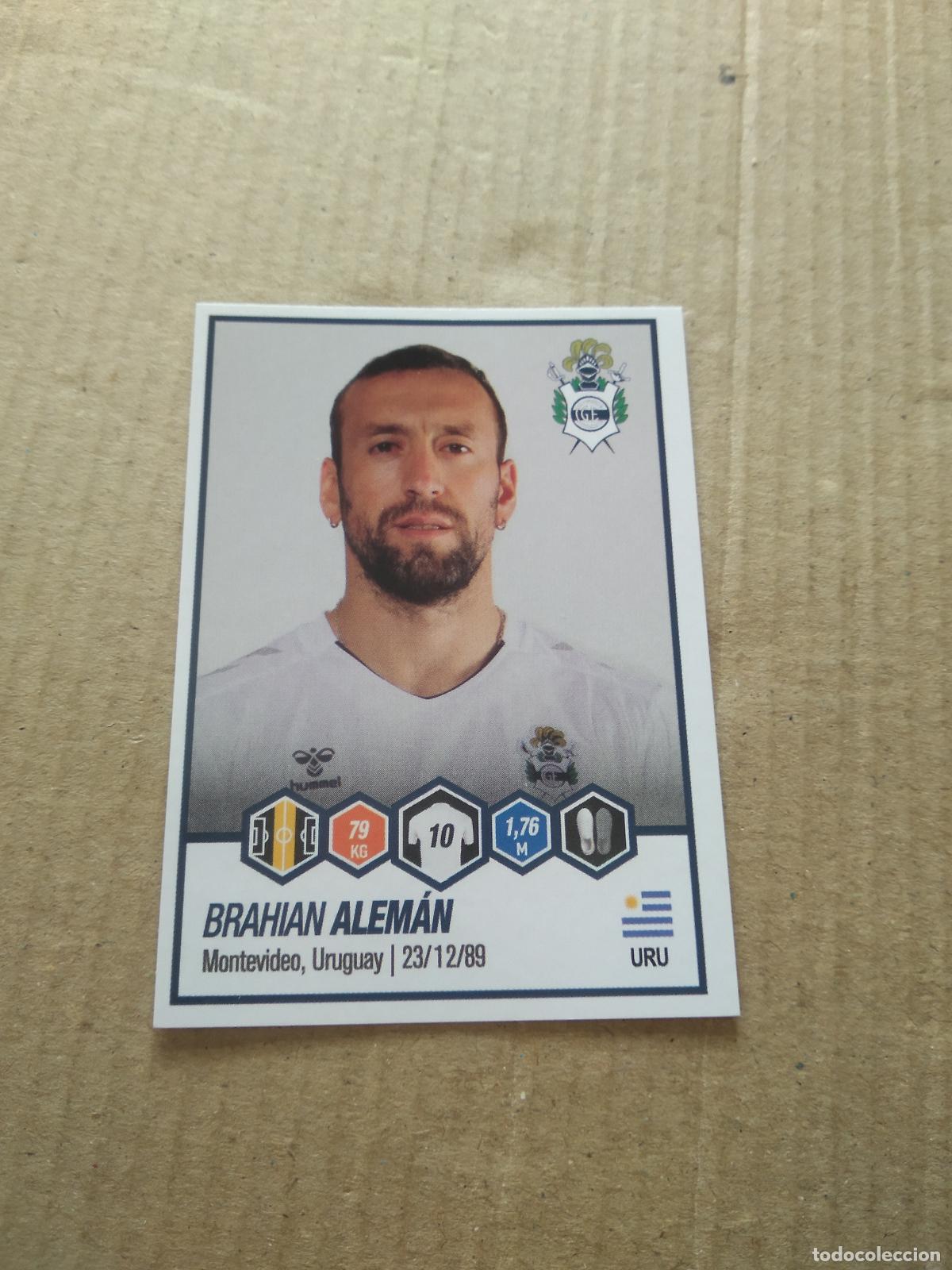 Cromos de F&uacute;tbol: 202 BRAHIAN ALEMAN GIMNASIA CROMO FUTBOL ARGENTINO PANINI LIGA ARGENTINA 2022