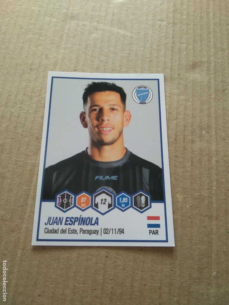 Cromos de F&uacute;tbol: 210 JUAN ESPINOLA GODOY CRUZ CROMO FUTBOL ARGENTINO PANINI LIGA ARGENTINA 2022