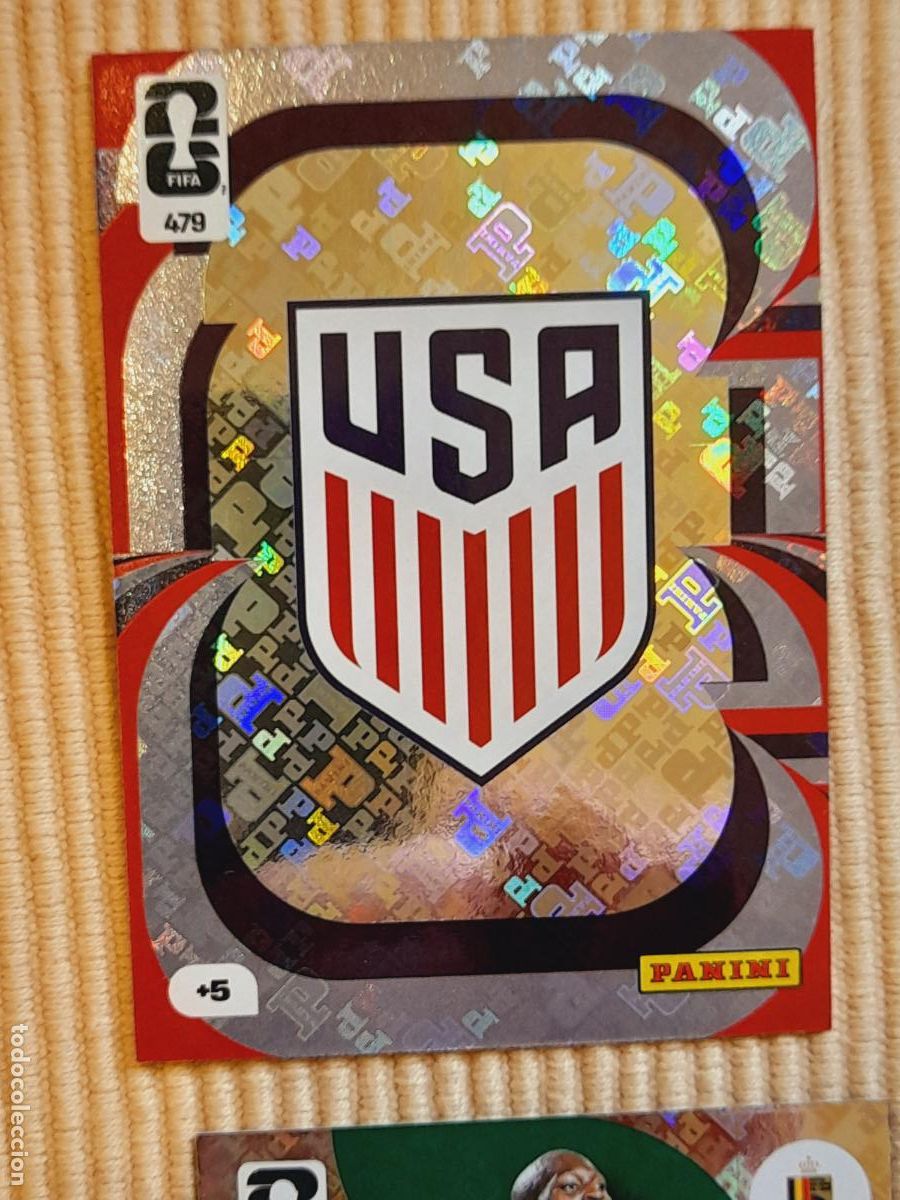 Cromos de F&uacute;tbol: CARD 479 ESCUDO ESTADOS UNIDOS USA. FIFA WORLD CUP 2026 ADRENALYN XL