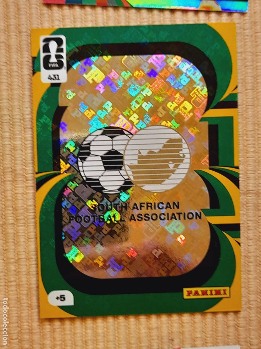 Cromos de F&uacute;tbol: CARD 431 ESCUDO SUDAFRICA. FIFA WORLD CUP 2026 ADRENALYN XL