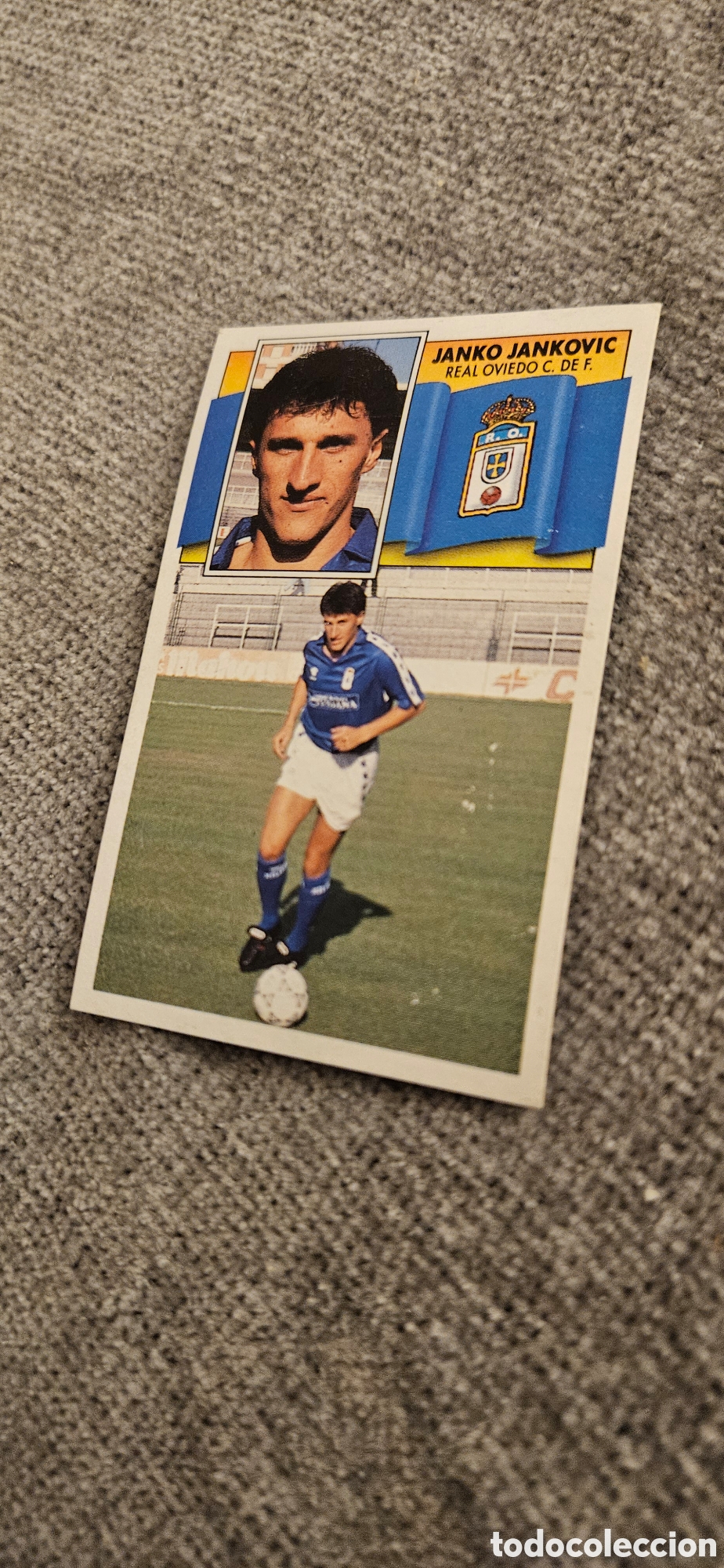 Cromos de F&uacute;tbol: Jankovic Oviedo este 1990 1991 90 91 fichaje 25
