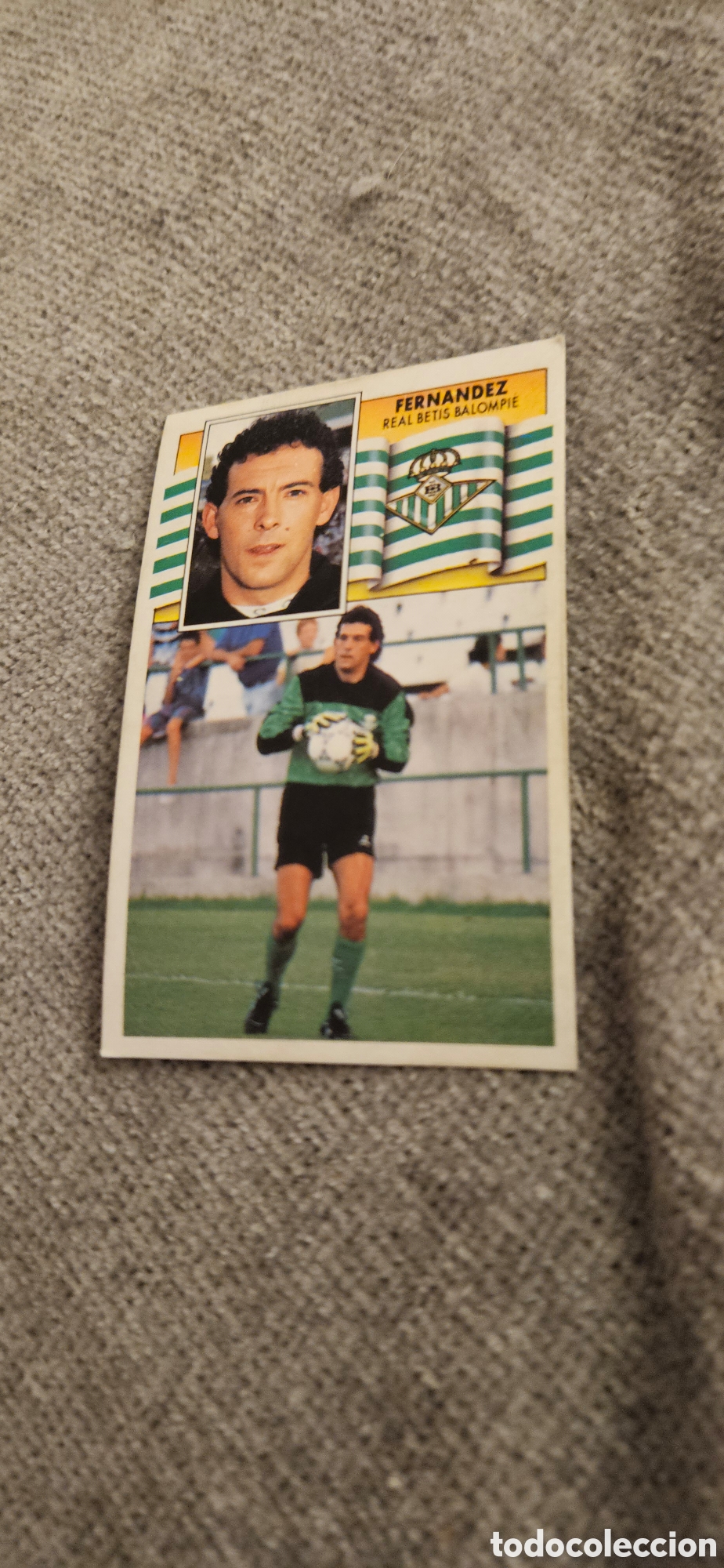 Cromos de F&uacute;tbol: Fern&aacute;ndez fichaje 15 este 1990 1991 90 91