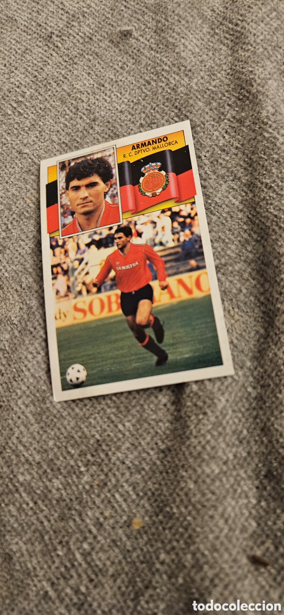 Cromos de F&uacute;tbol: Armando Mallorca este 1990 1991 90 91