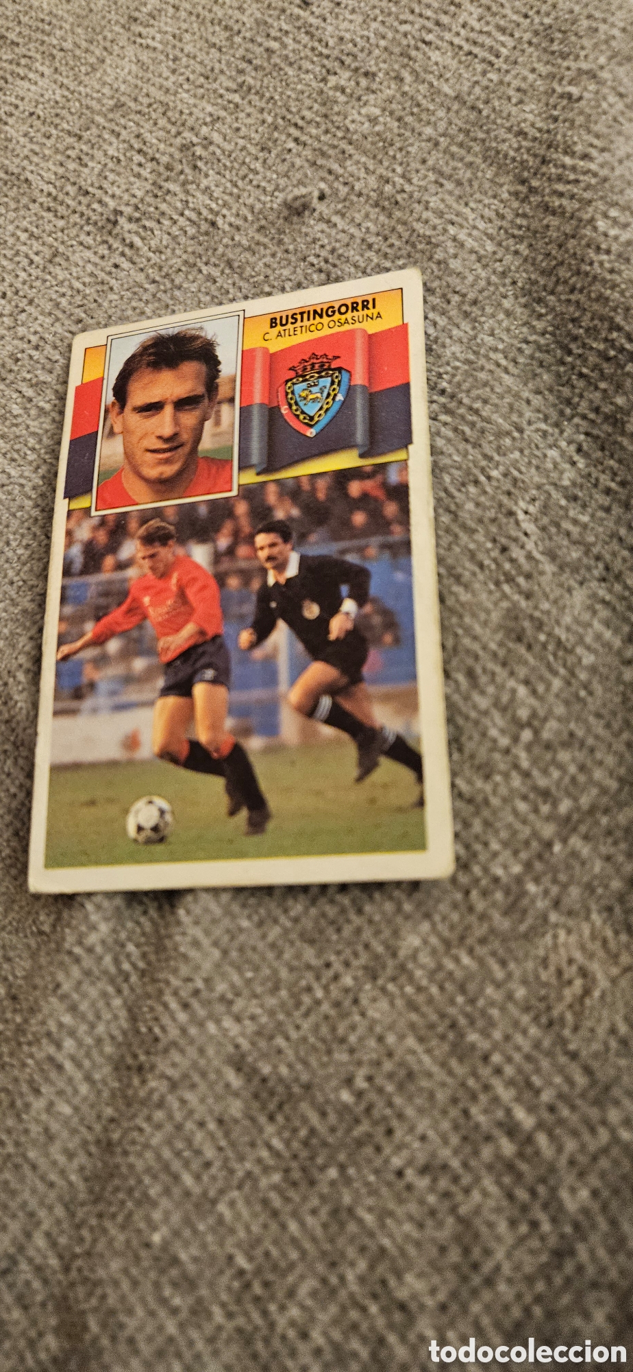 Cromos de F&uacute;tbol: Bustingorri osasuna este fichaje 6 1990 1991 90 91
