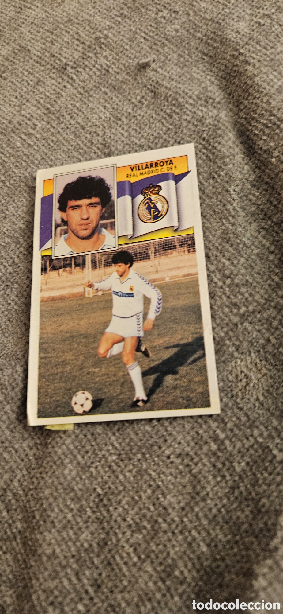 Cromos de Futebol: Villarroya real Madrid este 1990 1991 90 91