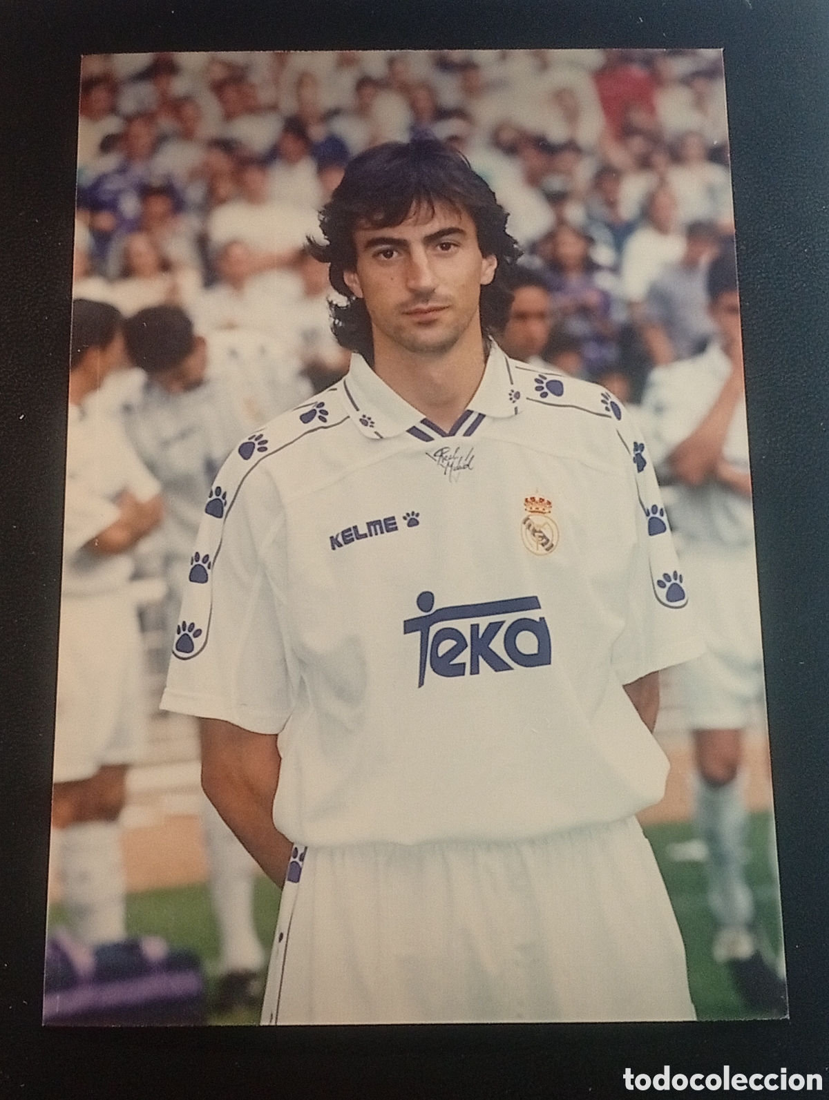 Cromos de F&uacute;tbol: foto AMAVISCA REAL MADRID ESPA&Ntilde;A SPAIN FOTOGRAFIA NO CROMOS PANINI TOPPS MEGACRACKS MUNDICROMO