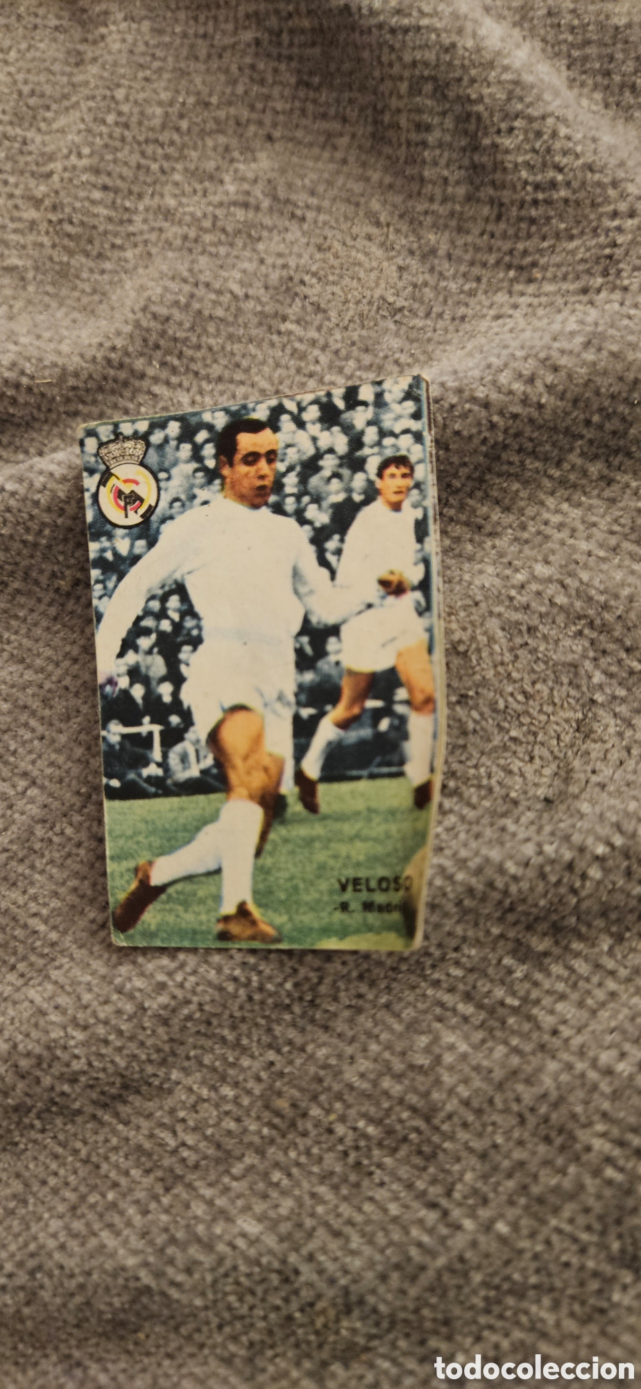 Cromos de F&uacute;tbol: Veloso real Madrid fher disgra 1967 1968 67 68