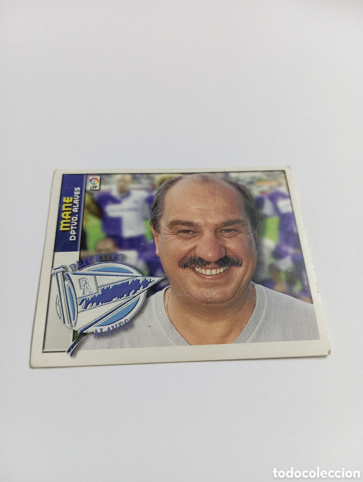 Cromos de F&uacute;tbol: ENTRENADOR Alav&eacute;s LIGA ESTE 2002 2003 PANINI 02 03