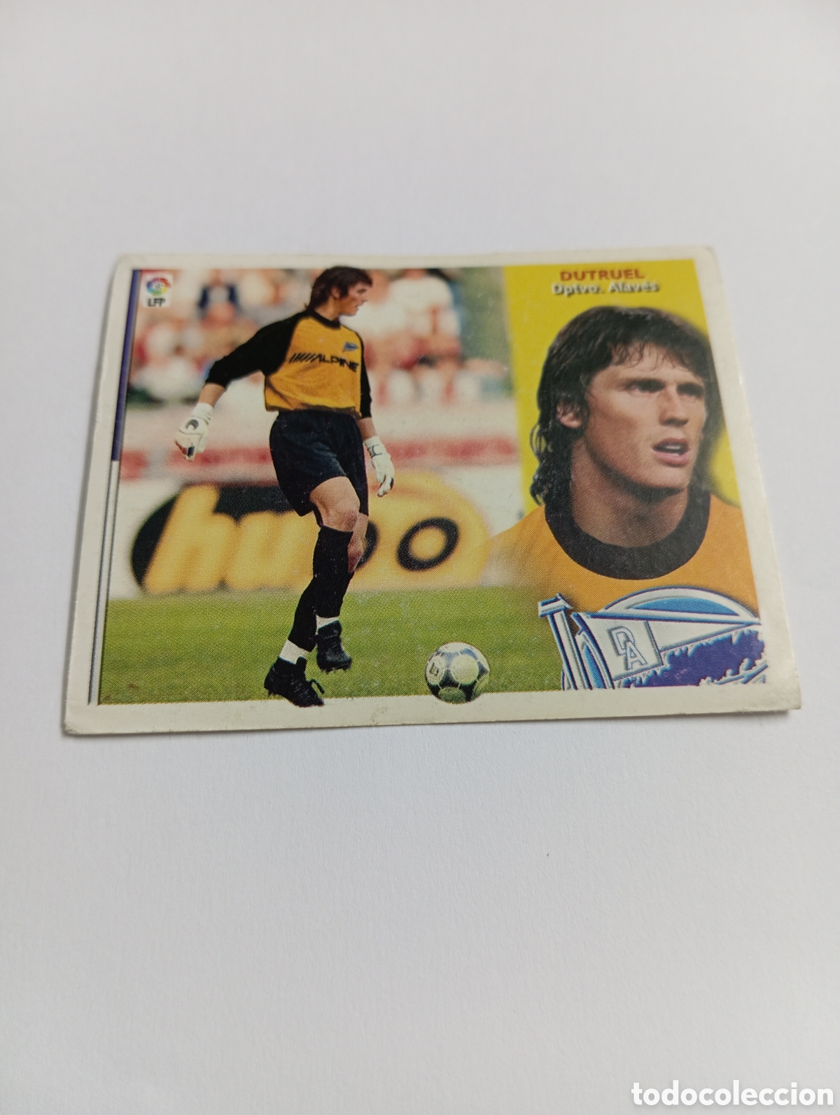 Cromos de F&uacute;tbol: DUTRUEL Alav&eacute;s LIGA ESTE 2002 2003 PANINI 02 03