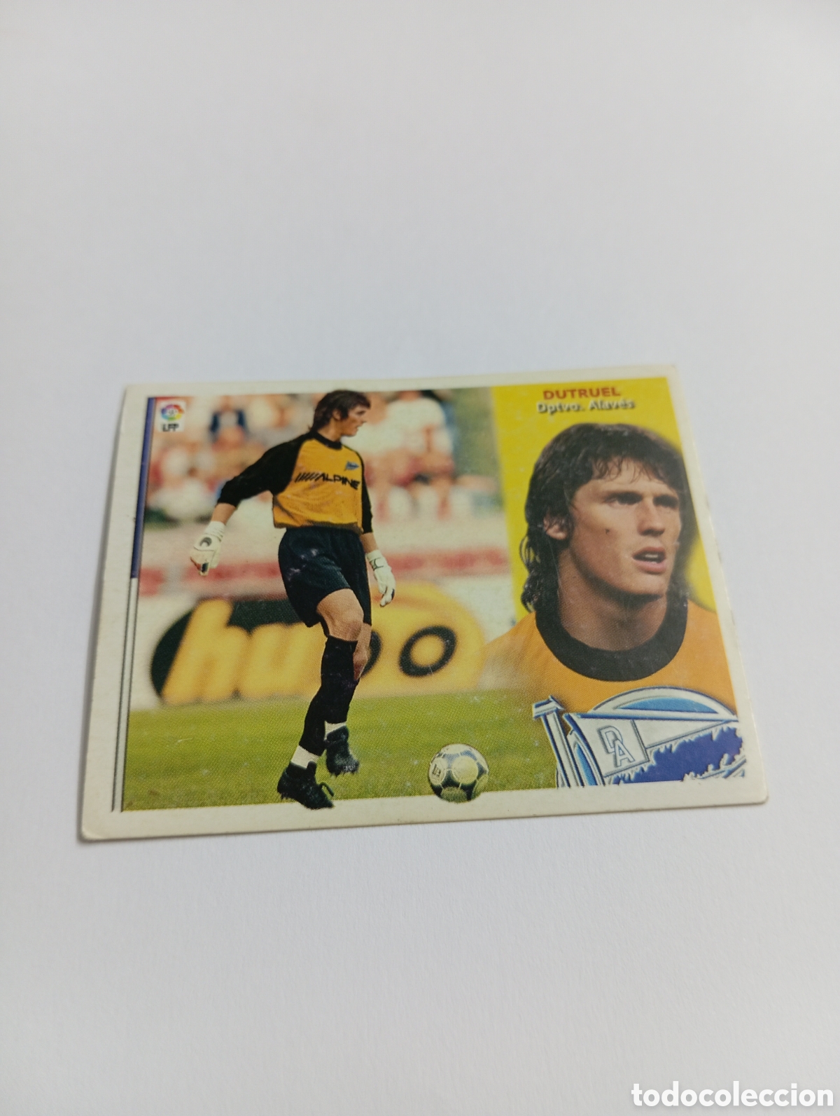 Cromos de F&uacute;tbol: DUTRUEL Alav&eacute;s LIGA ESTE 2002 2003 PANINI 02 03