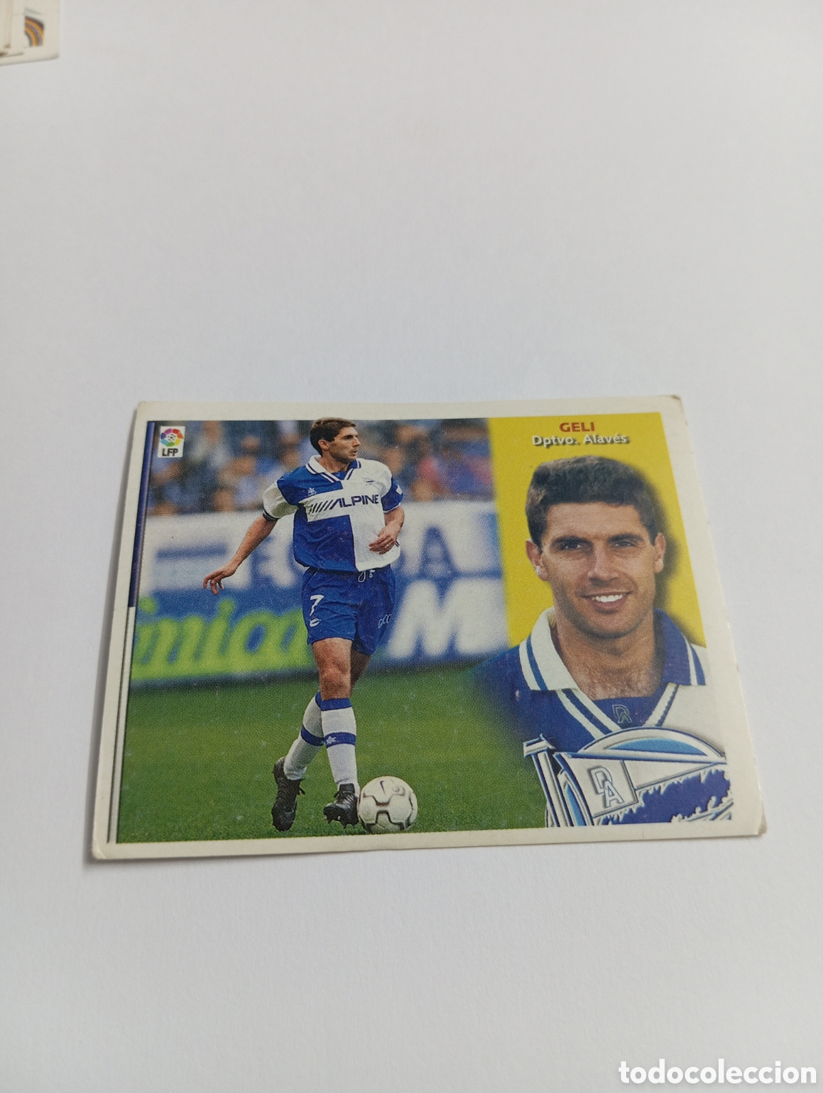 Cromos de F&uacute;tbol: GELI Alav&eacute;s LIGA ESTE 2002 2003 PANINI 02 03