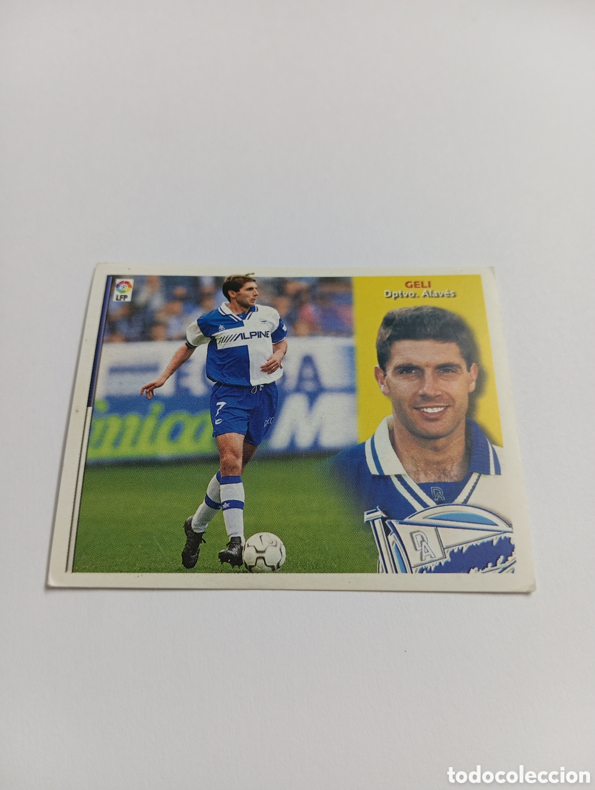 Cromos de F&uacute;tbol: GELI Alav&eacute;s LIGA ESTE 2002 2003 PANINI 02 03