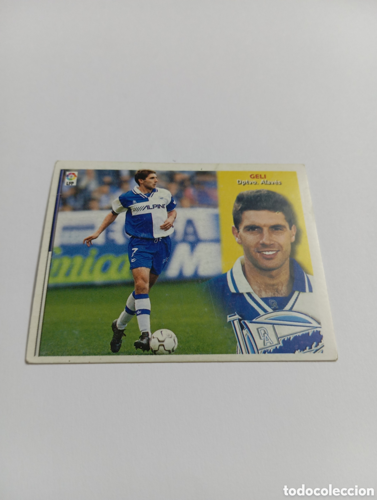 Cromos de F&uacute;tbol: GELI Alav&eacute;s LIGA ESTE 2002 2003 PANINI 02 03