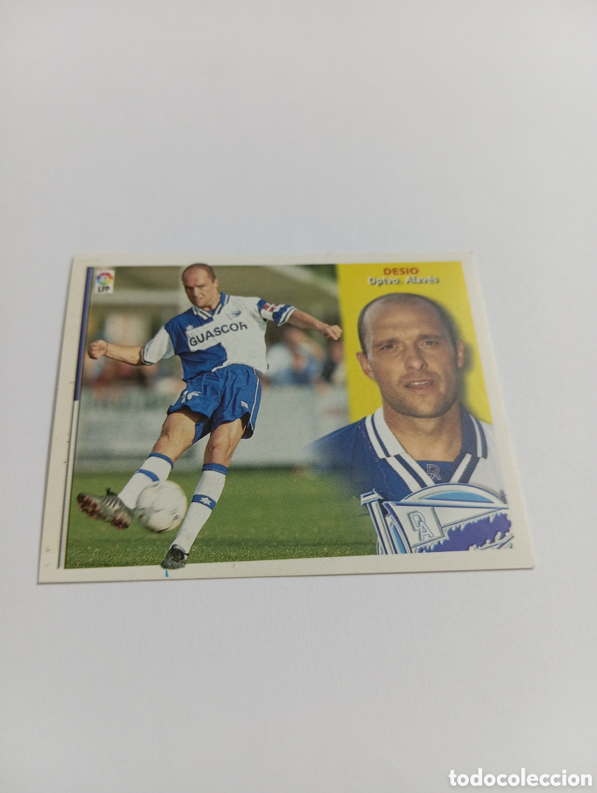Cromos de F&uacute;tbol: DESIO Alav&eacute;s LIGA ESTE 2002 2003 PANINI 02 03