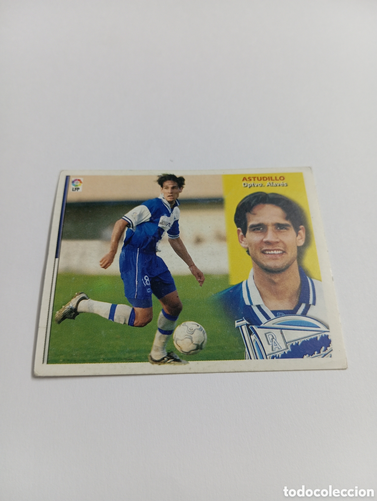 Cromos de F&uacute;tbol: ASTUDILLO Alav&eacute;s LIGA ESTE 2002 2003 PANINI 02 03