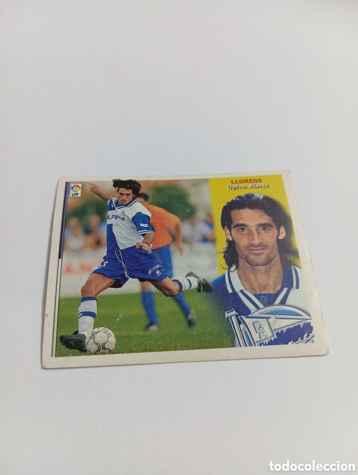Cromos de F&uacute;tbol: LLORENS Alav&eacute;s LIGA ESTE 2002 2003 PANINI 02 03