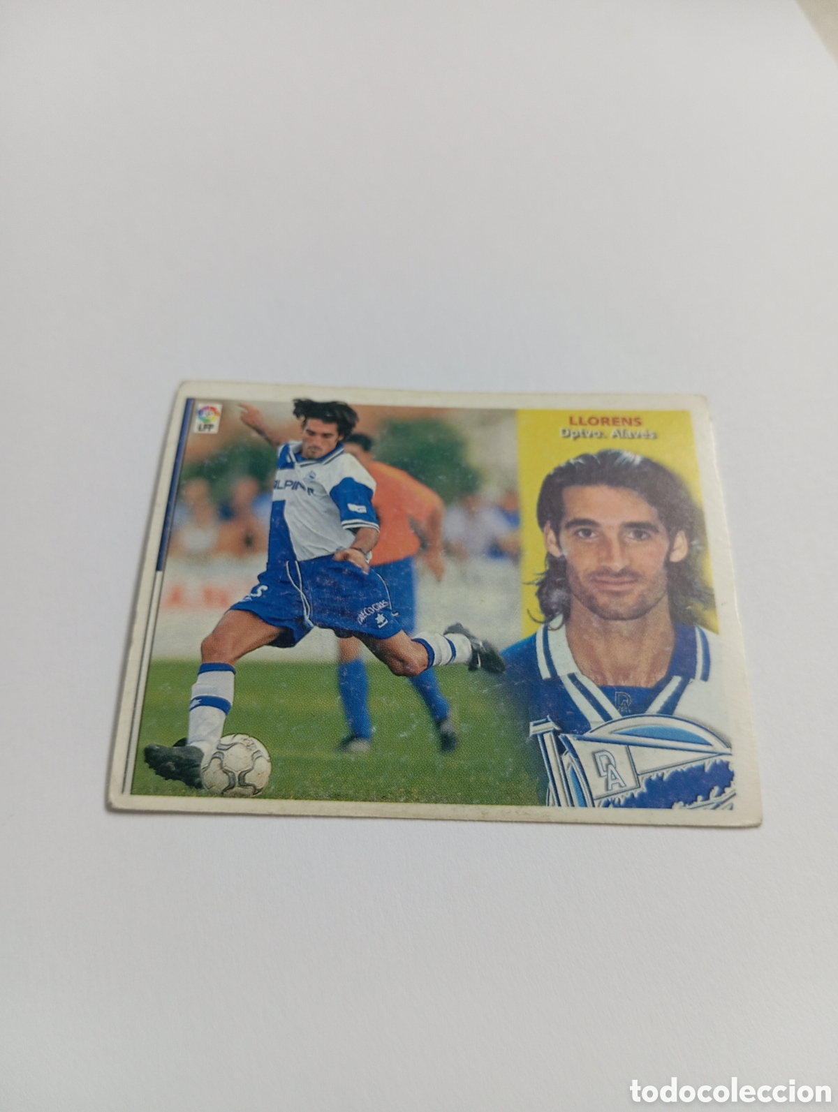 Cromos de F&uacute;tbol: LLORENS Alav&eacute;s LIGA ESTE 2002 2003 PANINI 02 03
