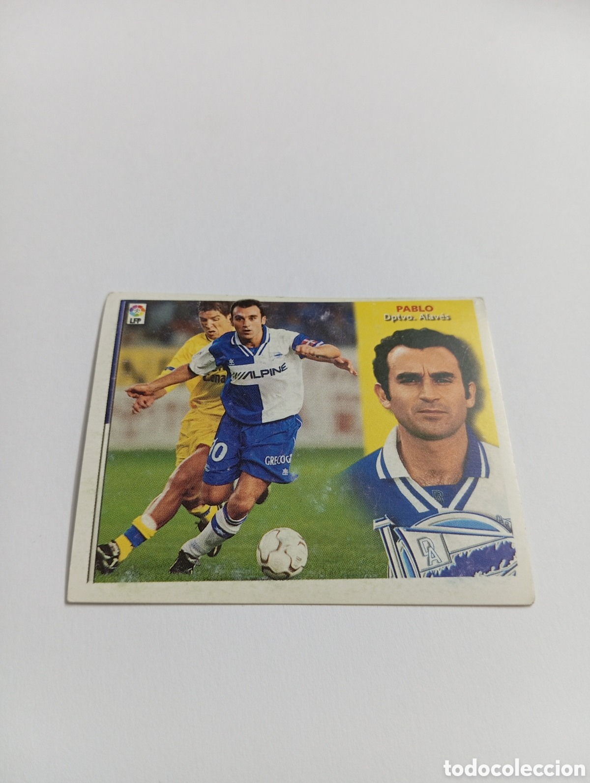 Cromos de F&uacute;tbol: PABLO Alav&eacute;s LIGA ESTE 2002 2003 PANINI 02 03