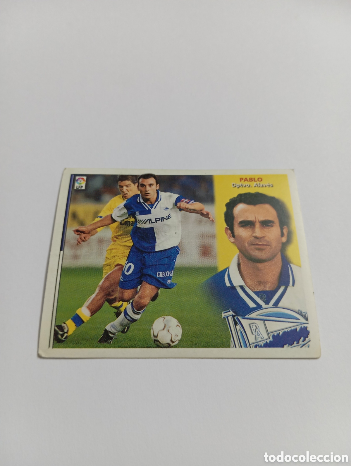 Cromos de F&uacute;tbol: PABLO Alav&eacute;s LIGA ESTE 2002 2003 PANINI 02 03