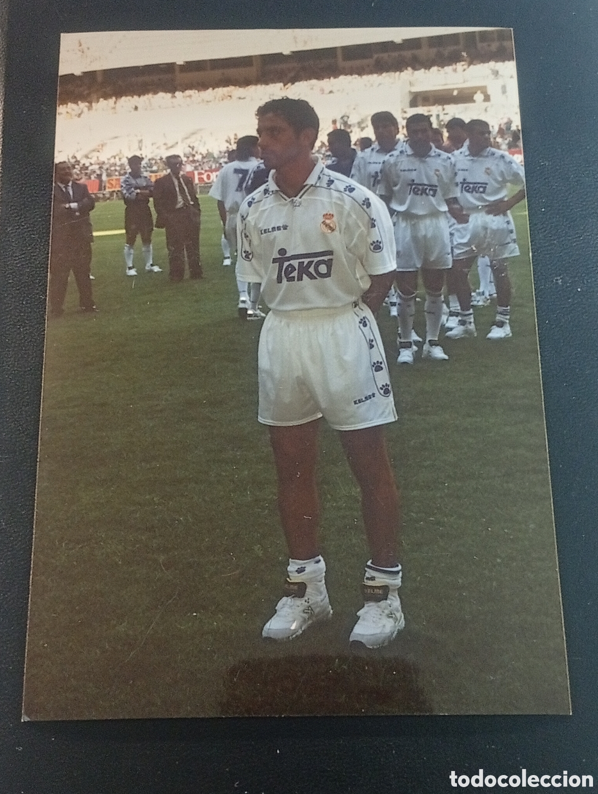 Cromos de F&uacute;tbol: foto kodak QUIQUE SANCHEZ FLORES REAL MADRID ESPA&Ntilde;A SPAIN FOTOGRAFIA NO CROMOS PANINI MEGACRACKS