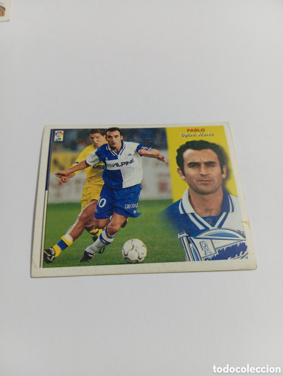 Cromos de F&uacute;tbol: PABLO Alav&eacute;s LIGA ESTE 2002 2003 PANINI 02 03
