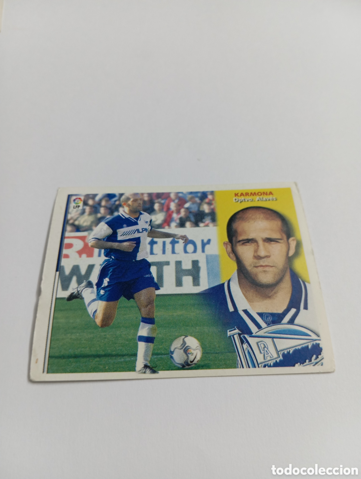 Cromos de F&uacute;tbol: KARMONA Alav&eacute;s LIGA ESTE 2002 2003 PANINI 02 03