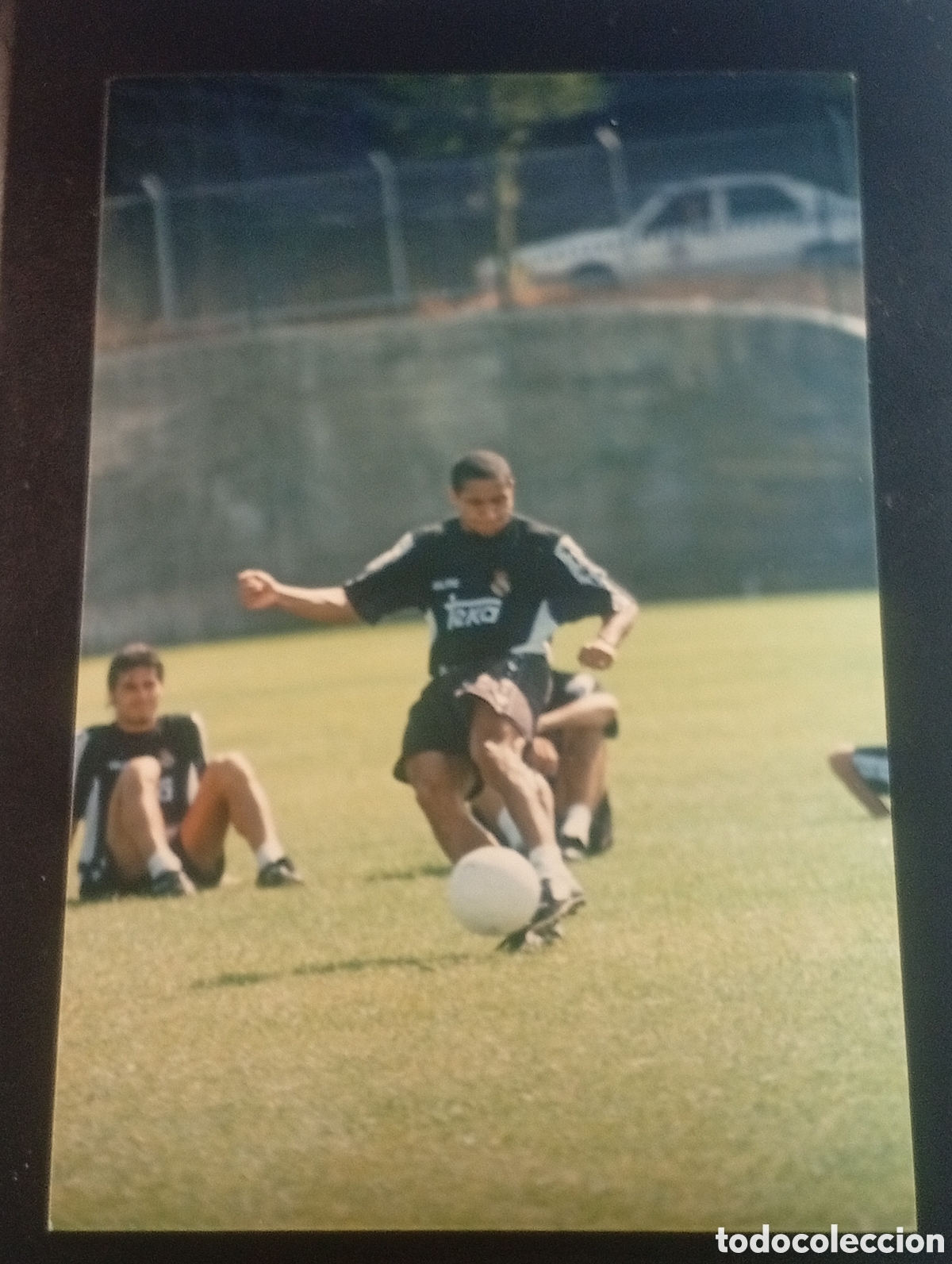 Cromos de F&uacute;tbol: foto kodak ROBERTO CARLOS REAL MADRID BRASIL FOTOGRAFIA NO CROMOS PANINI MEGACRACKS