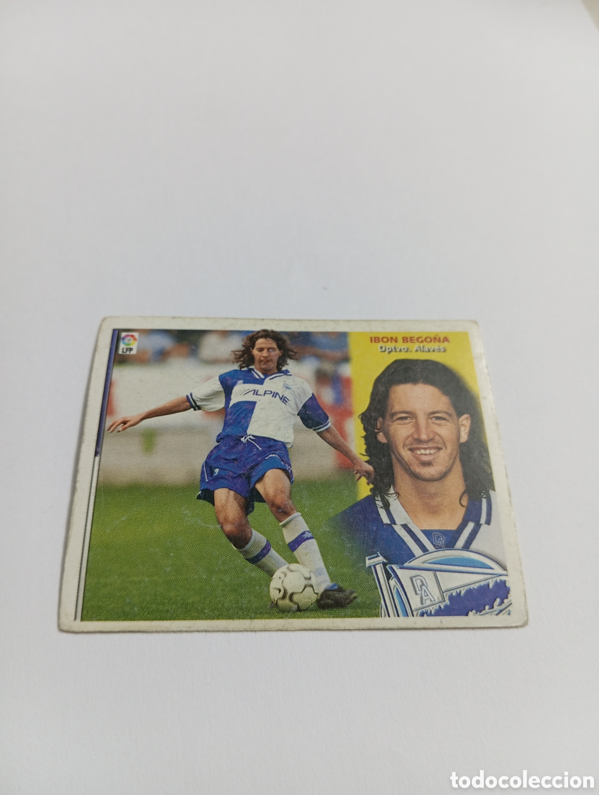 Figurine di Calcio: IBON BEGO&Ntilde;A Alav&eacute;s LIGA ESTE 2002 2003 PANINI 02 03