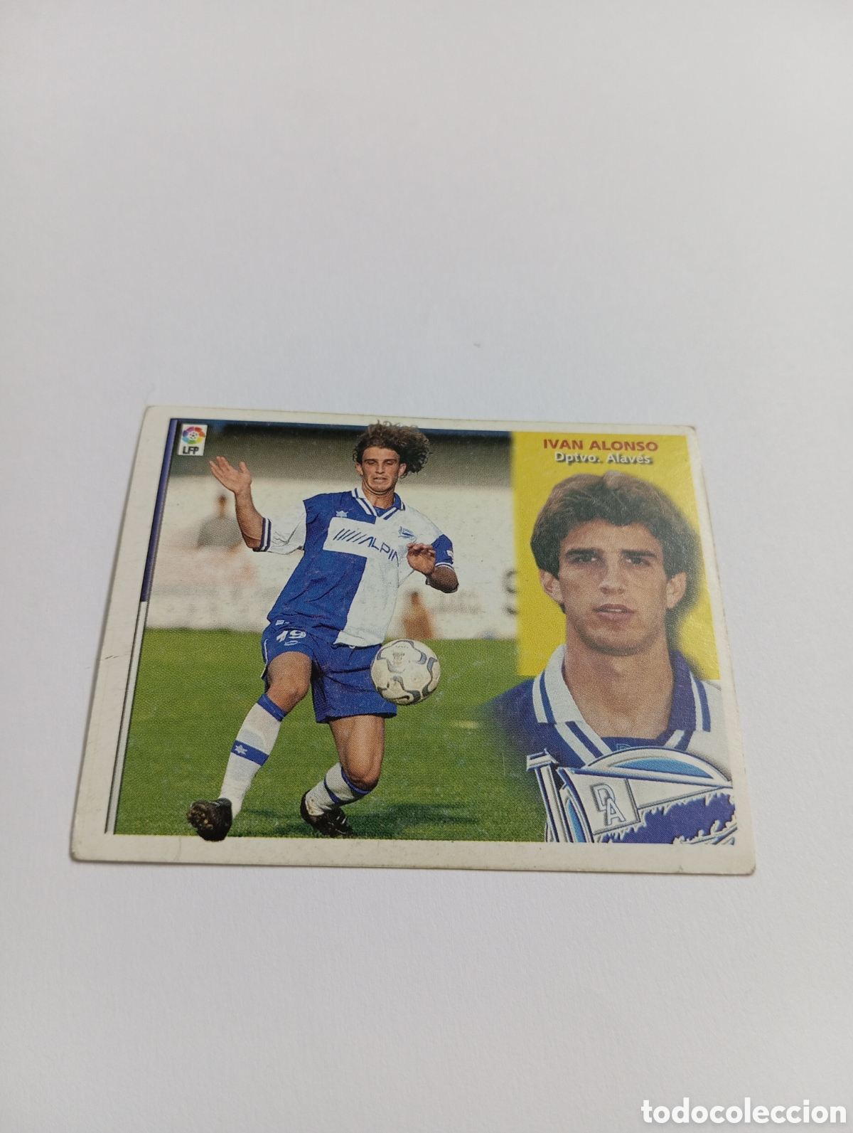 Fu&szlig;ball-Sticker: IVAN ALONSO Alav&eacute;s LIGA ESTE 2002 2003 PANINI 02 03