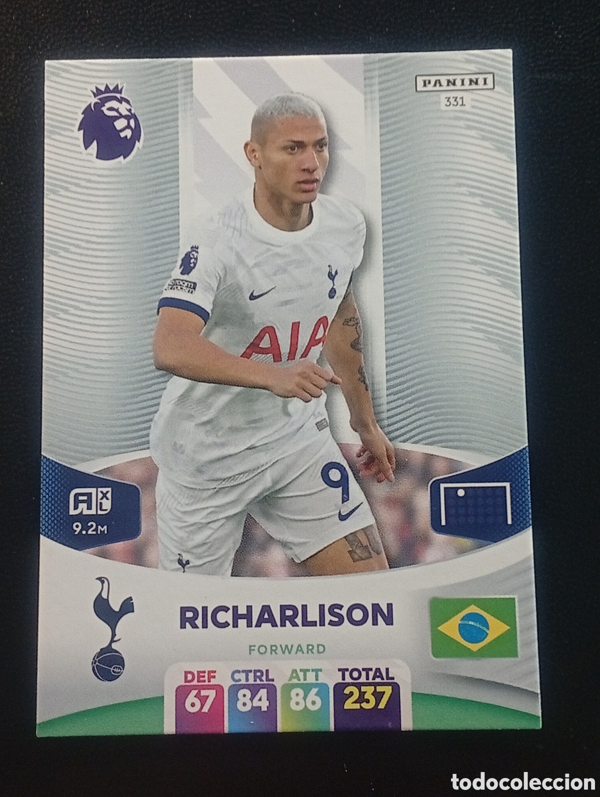 Fu&szlig;ball-Sticker: 331 RICHARLISON TOTTENHAM 2023 2024 ADRENALYN XL PREMIER LEAGUE PANINI CROMOS CARDS TOPPS