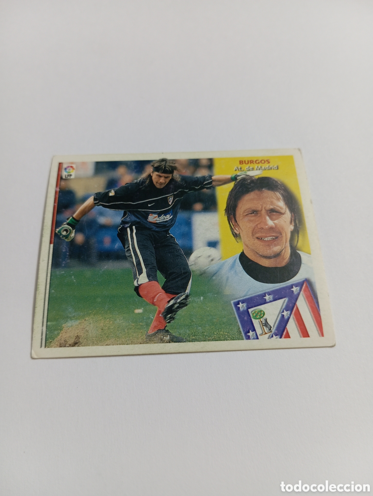 Cromos de F&uacute;tbol: BURGOS Atl&eacute;tico de Madrid LIGA ESTE 2002 2003 PANINI 02 03