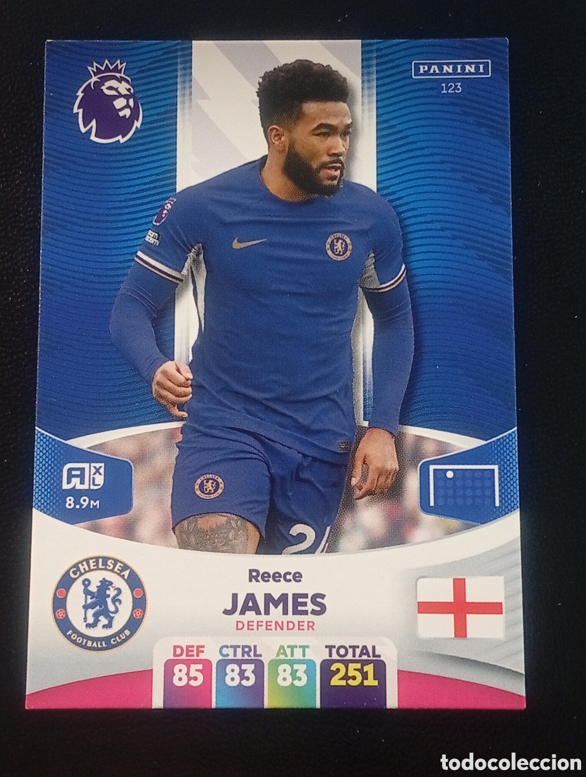 Cromos de F&uacute;tbol: 123 REECE JAMES CHELSEA 2023 2024 ADRENALYN XL PREMIER LEAGUE PANINI CROMOS CARDS TOPPS
