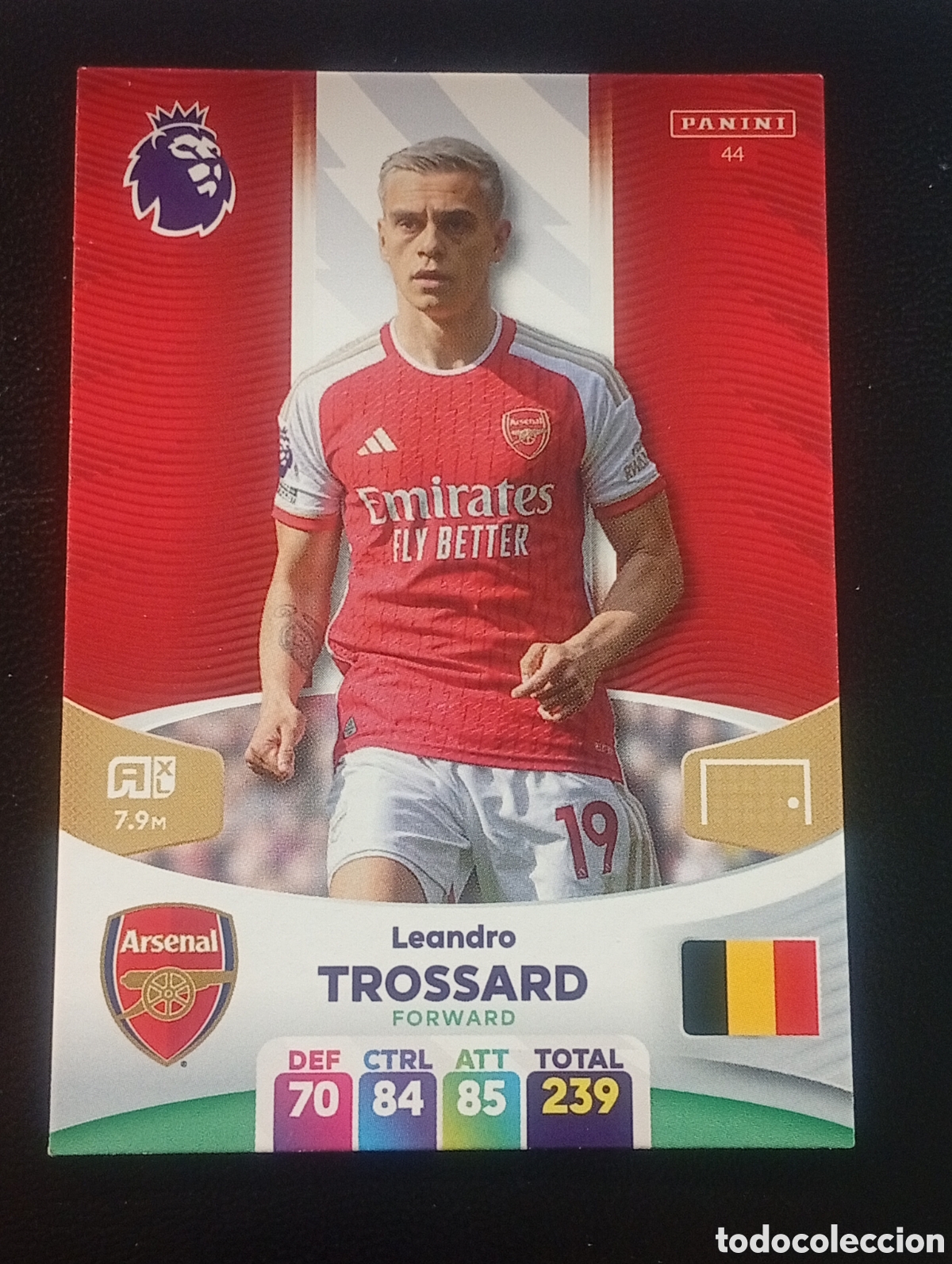 Cromos de F&uacute;tbol: 44 TROSSARD ARSENAL 2023 2024 ADRENALYN XL PREMIER LEAGUE PANINI CROMOS CARDS TOPPS