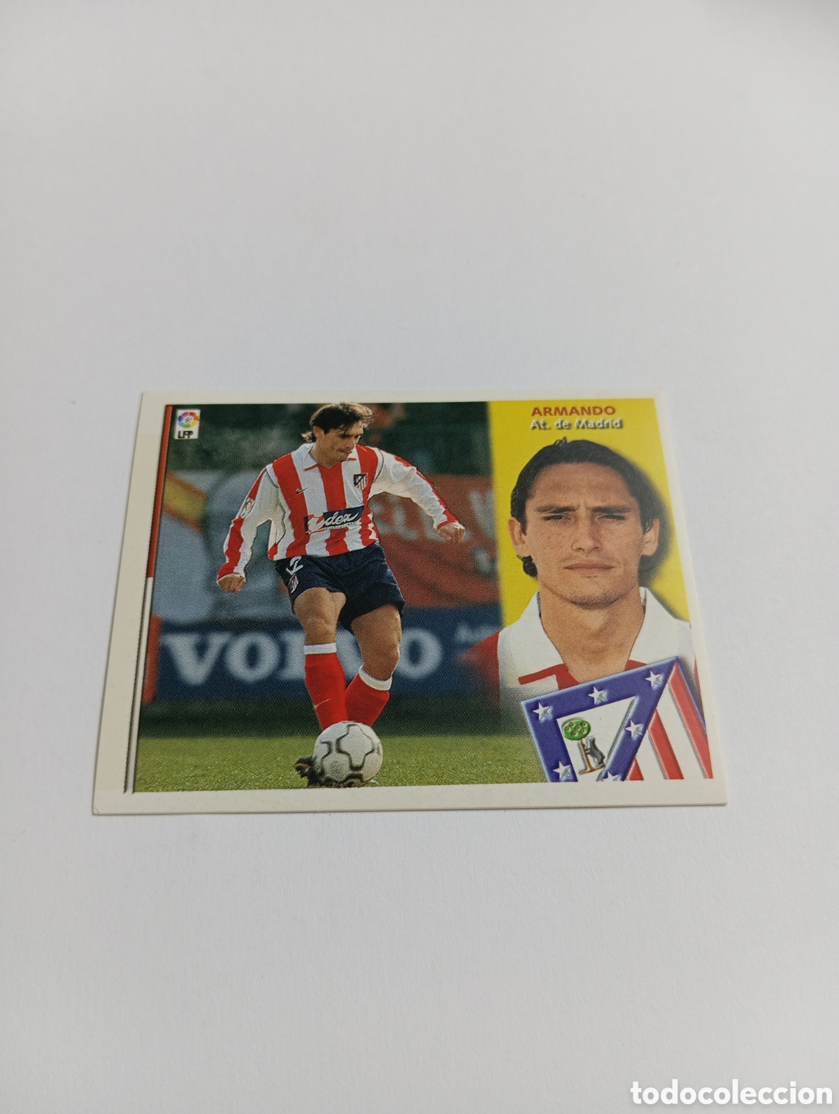 Cromos de F&uacute;tbol: ARMANDO Atl&eacute;tico de Madrid LIGA ESTE 2002 2003 PANINI 02 03