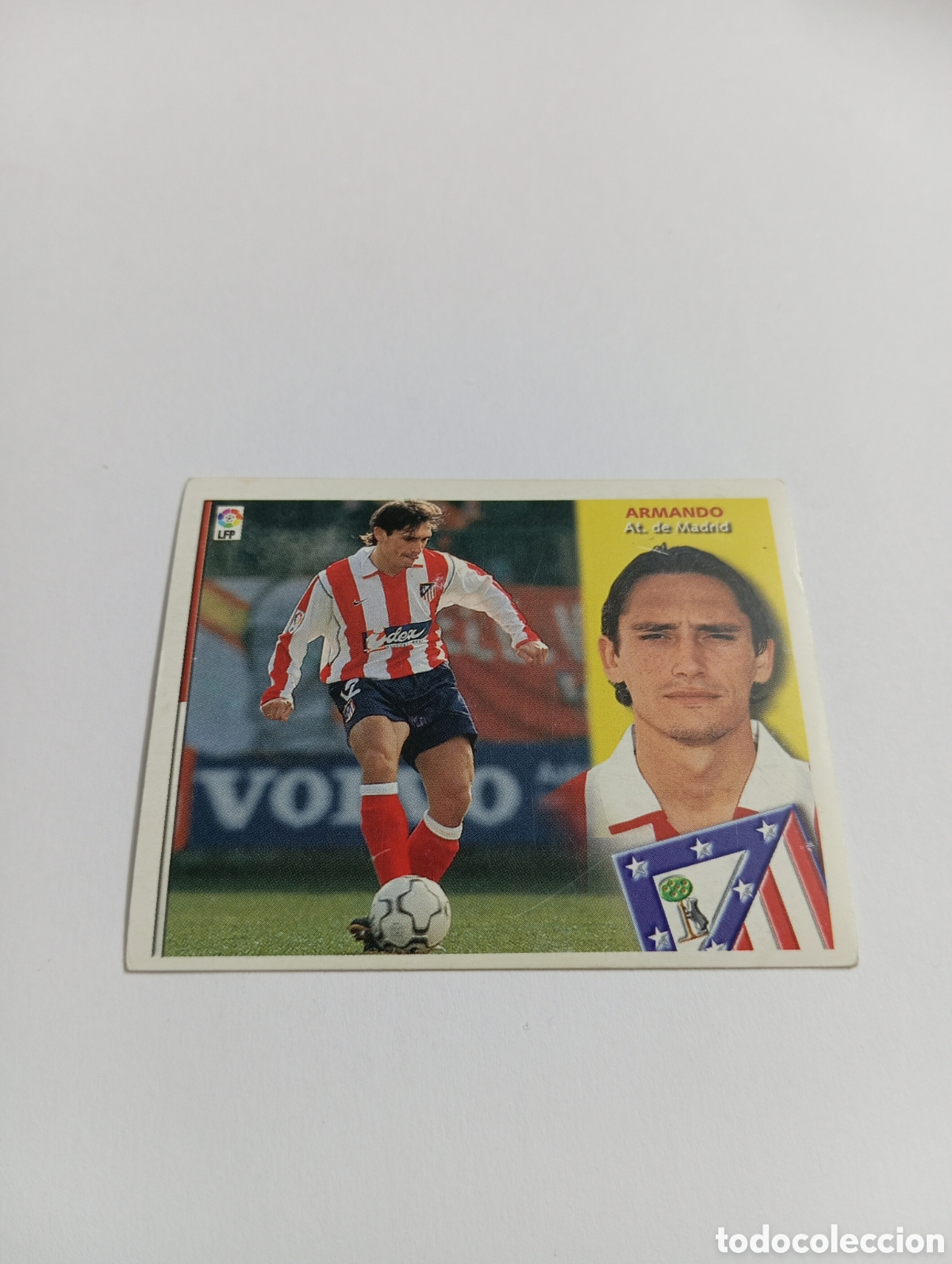 Cromos de F&uacute;tbol: ARMANDO Atl&eacute;tico de Madrid LIGA ESTE 2002 2003 PANINI 02 03