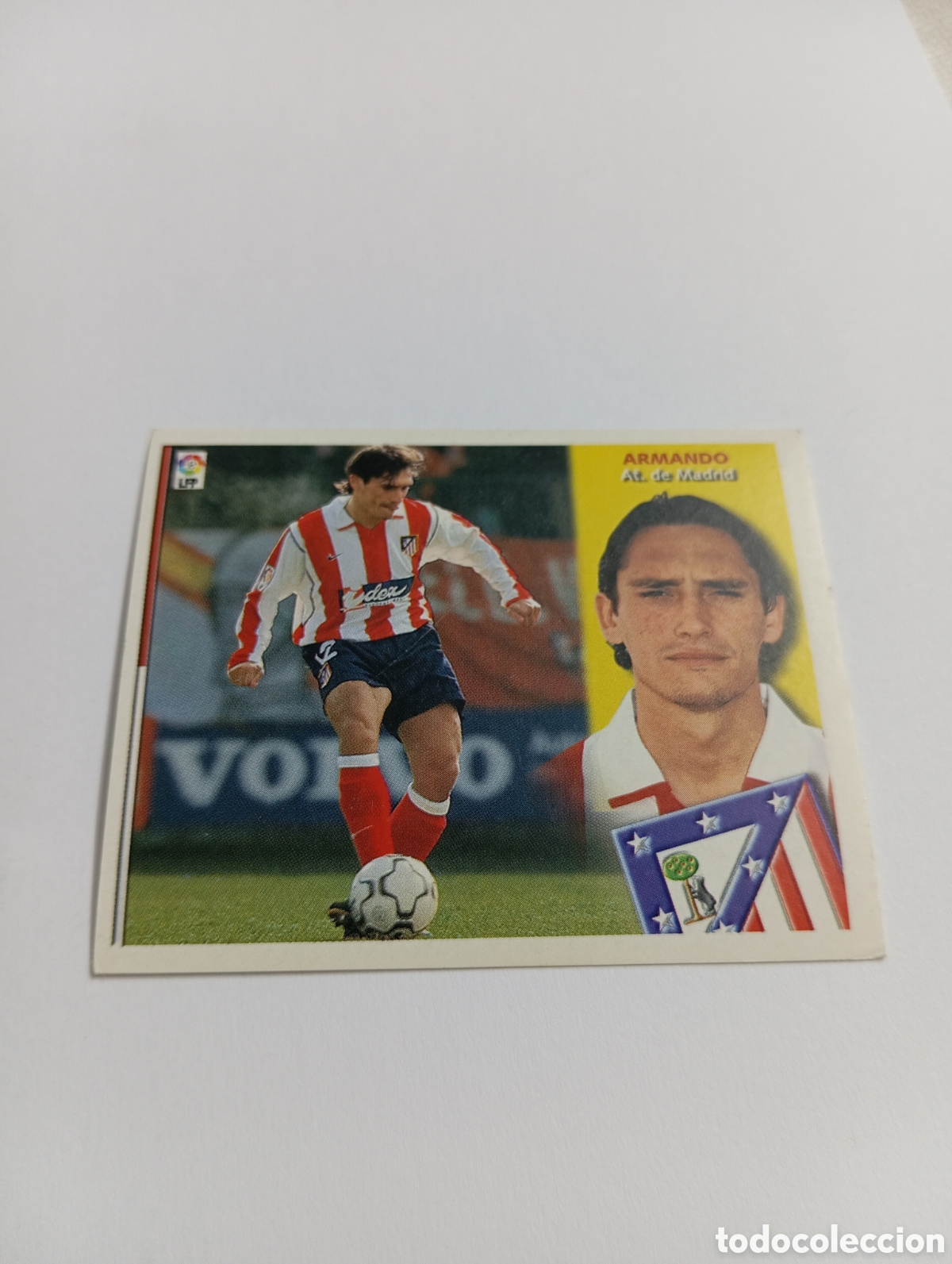 Cromos de F&uacute;tbol: ARMANDO Atl&eacute;tico de Madrid LIGA ESTE 2002 2003 PANINI 02 03