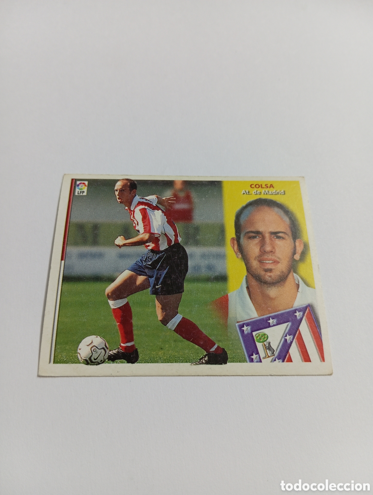Cromos de F&uacute;tbol: COLSA BAJA Atl&eacute;tico de Madrid LIGA ESTE 2002 2003 PANINI 02 03