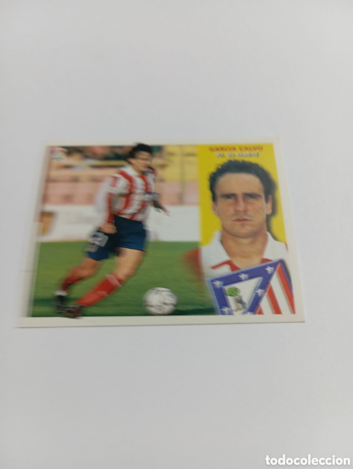 Cromos de F&uacute;tbol: GARC&Iacute;A CALVO Atl&eacute;tico de Madrid LIGA ESTE 2002 2003 PANINI 02 03